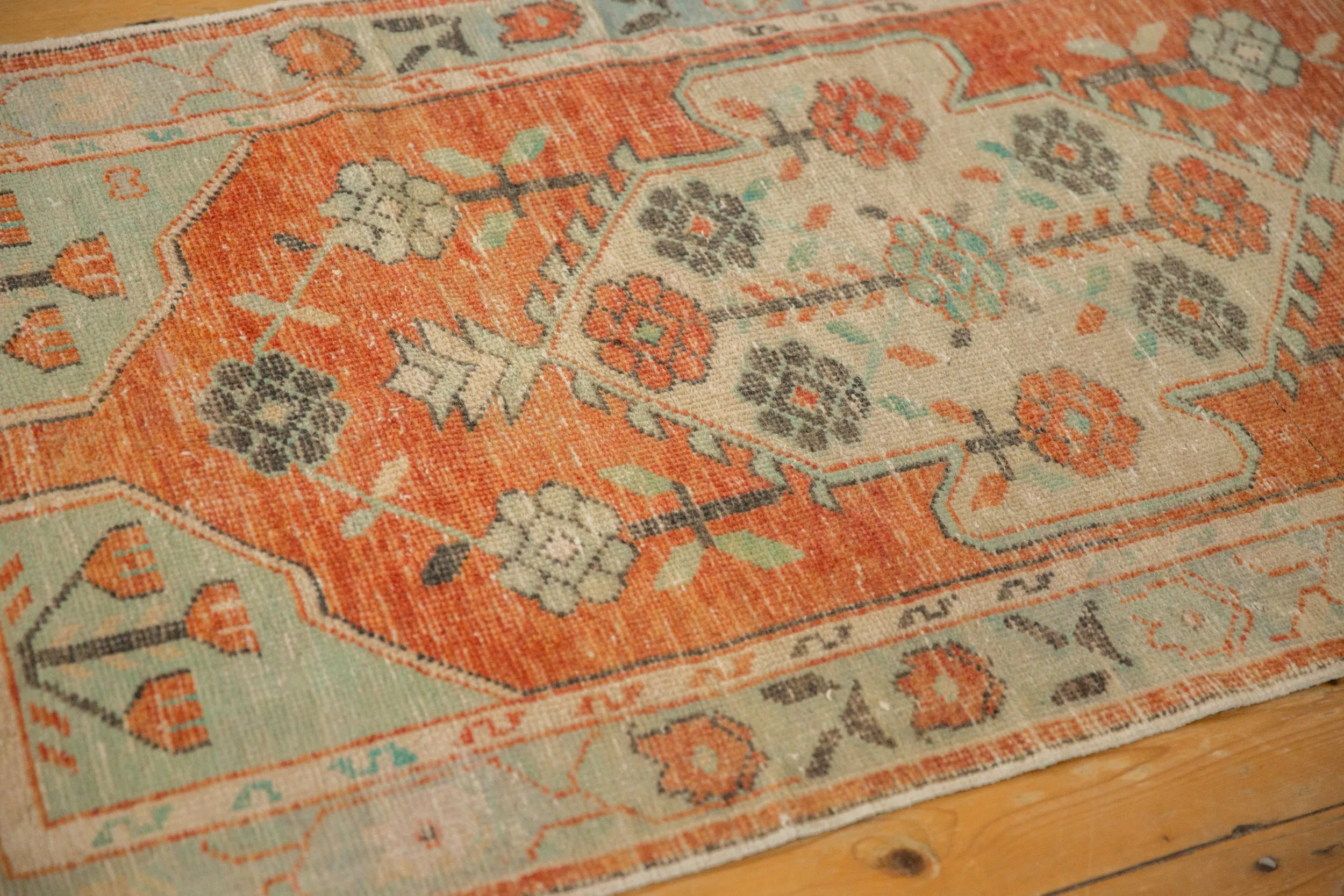 2.5x5 Vintage Distressed Oushak Rug Runner