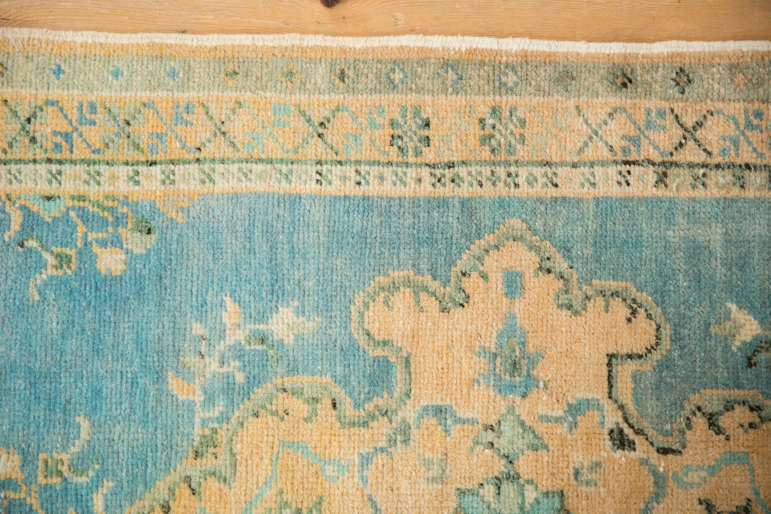 2.5x5 Vintage Distressed Oushak Rug Runner