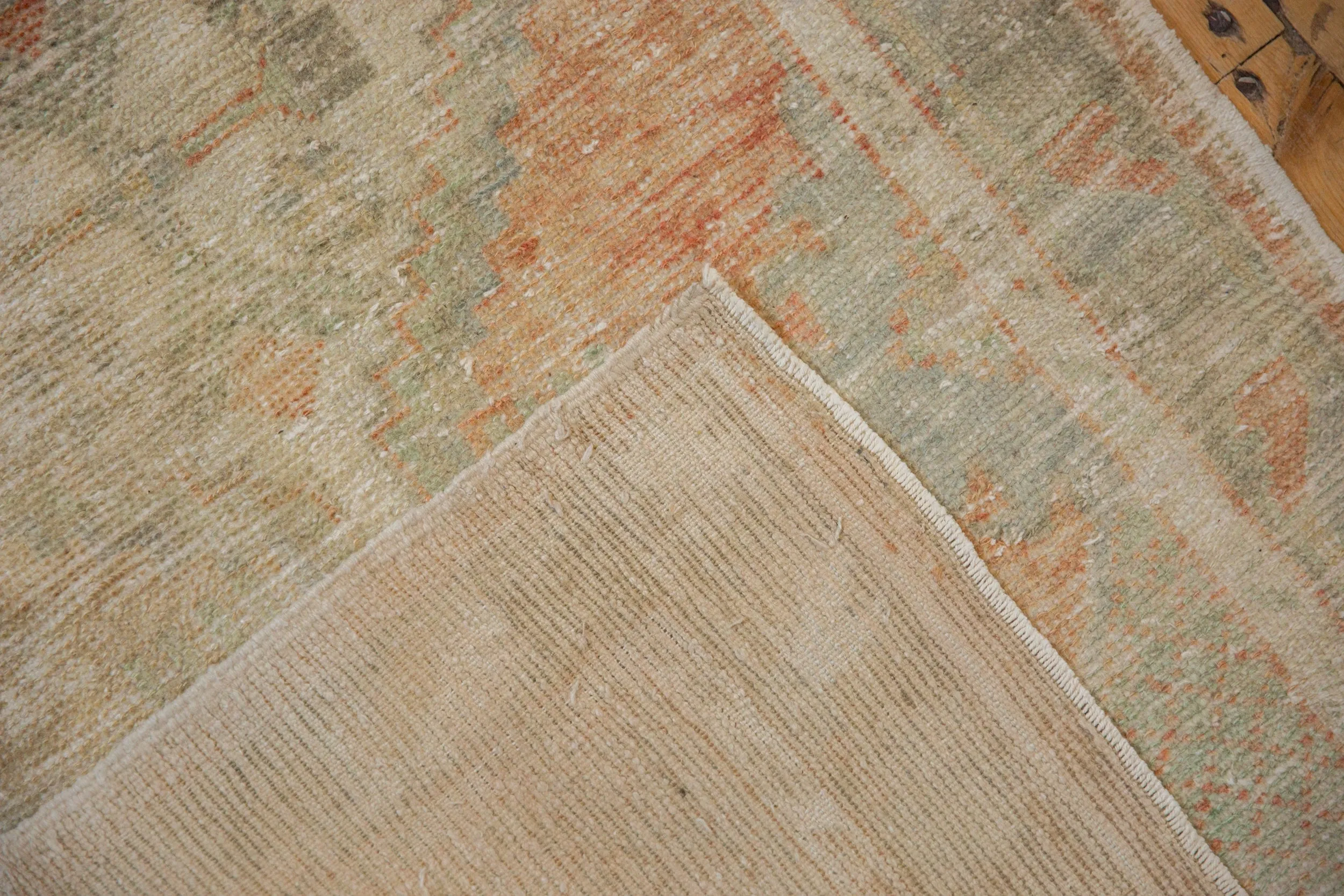 2.5x5.5 Vintage Distressed Oushak Rug Runner