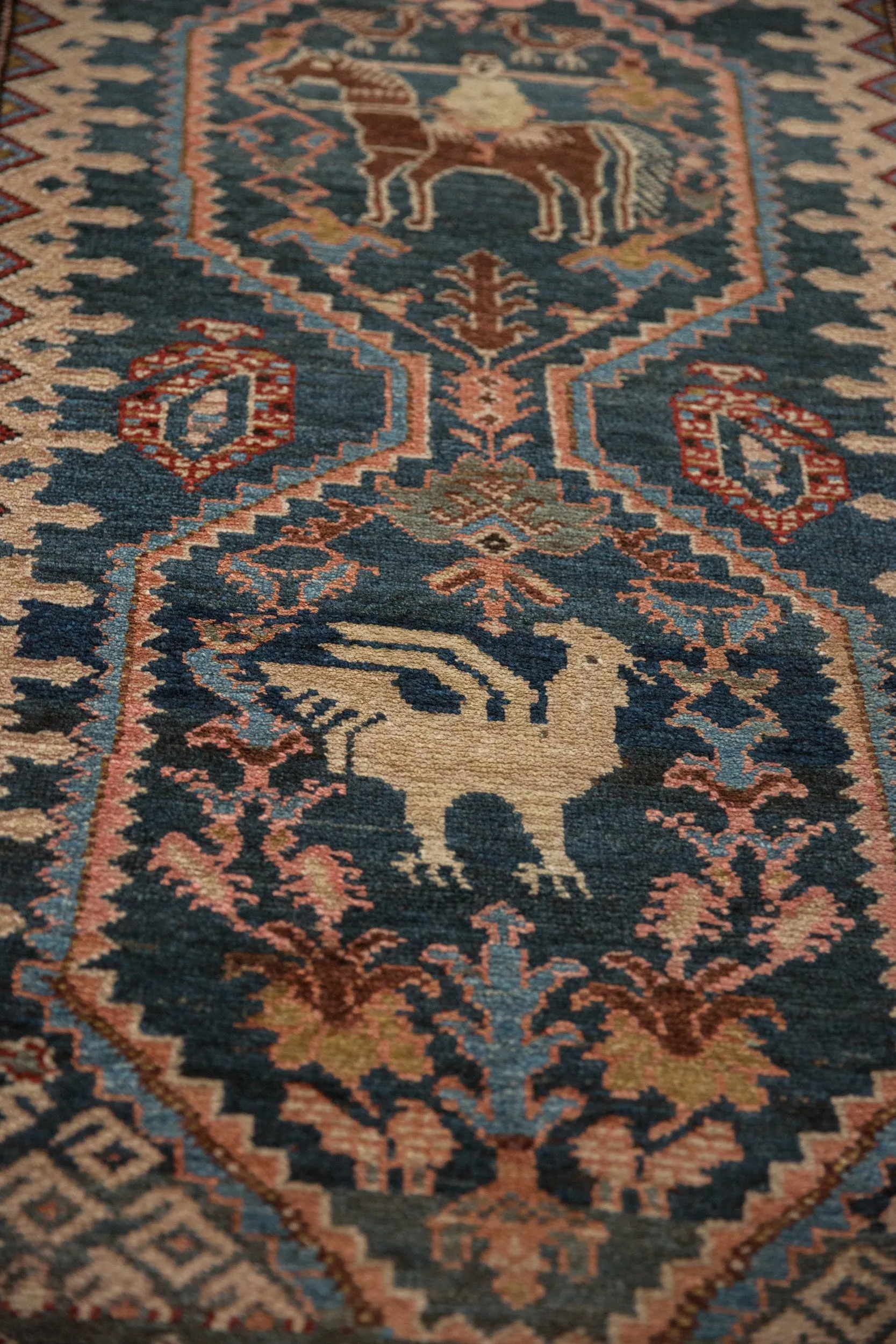 3.5x16 Antique Malayer Rug Runner