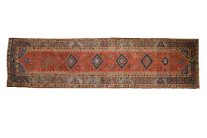 3x12.5 Antique Northwest Persian Rug Runner