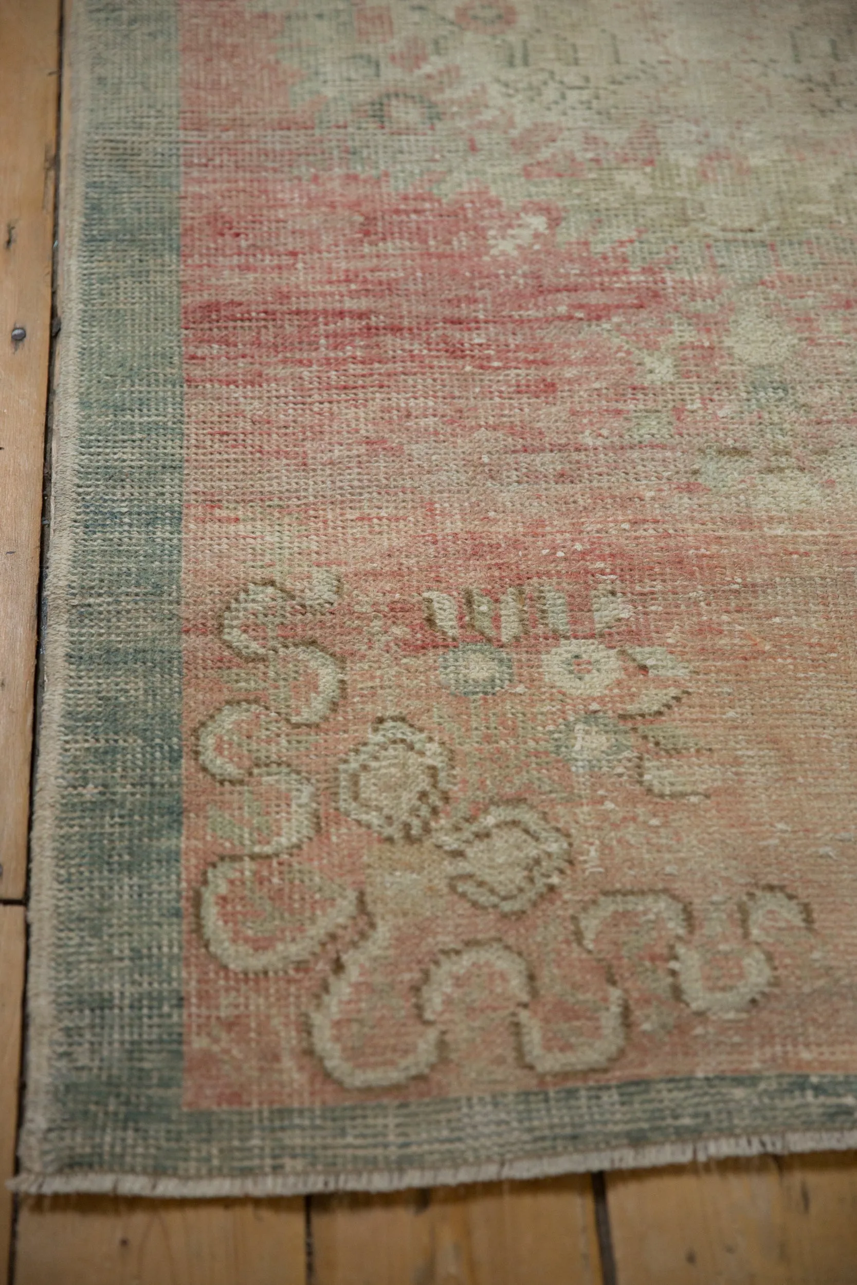 3x6 Vintage Distressed Oushak Rug Runner