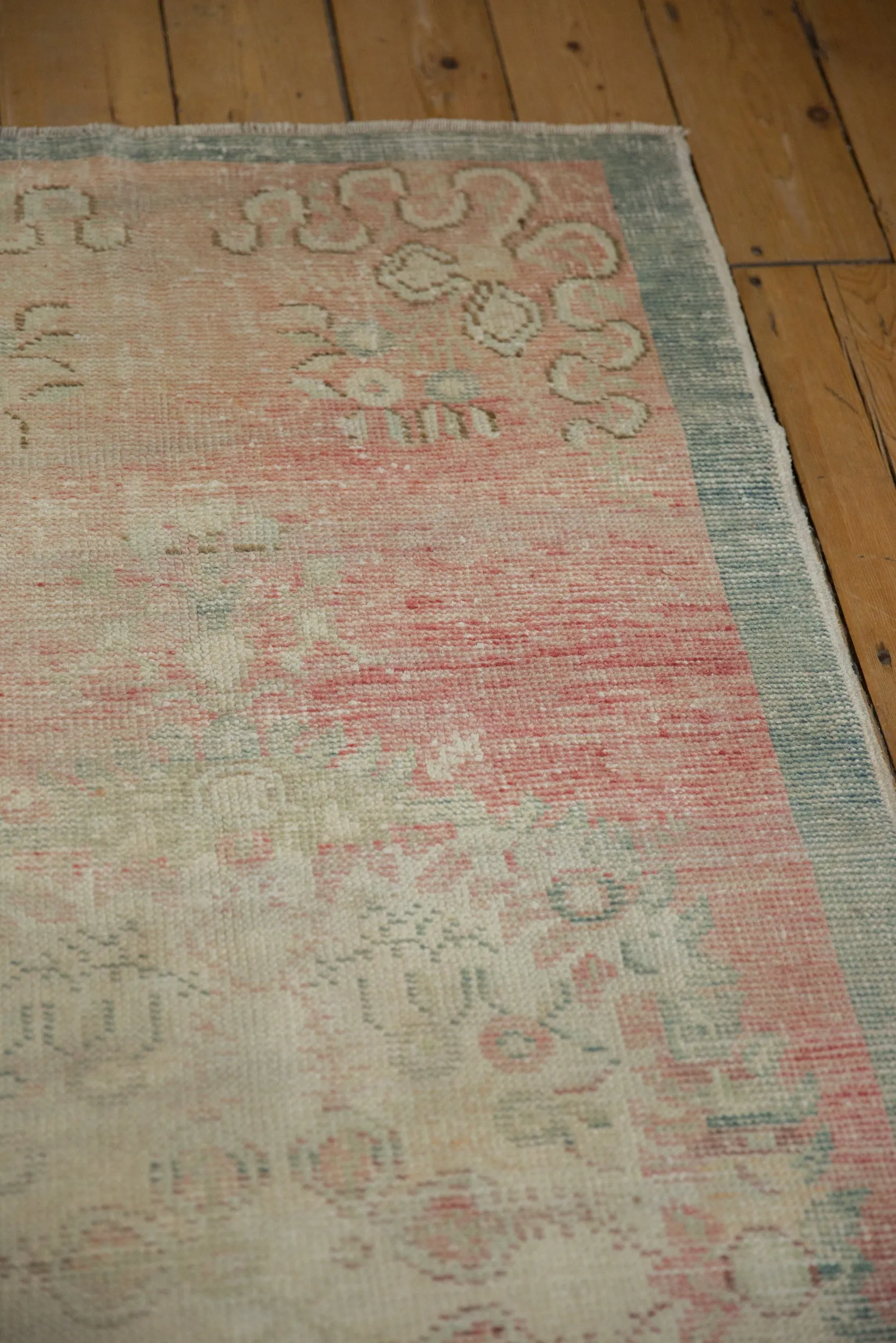 3x6 Vintage Distressed Oushak Rug Runner