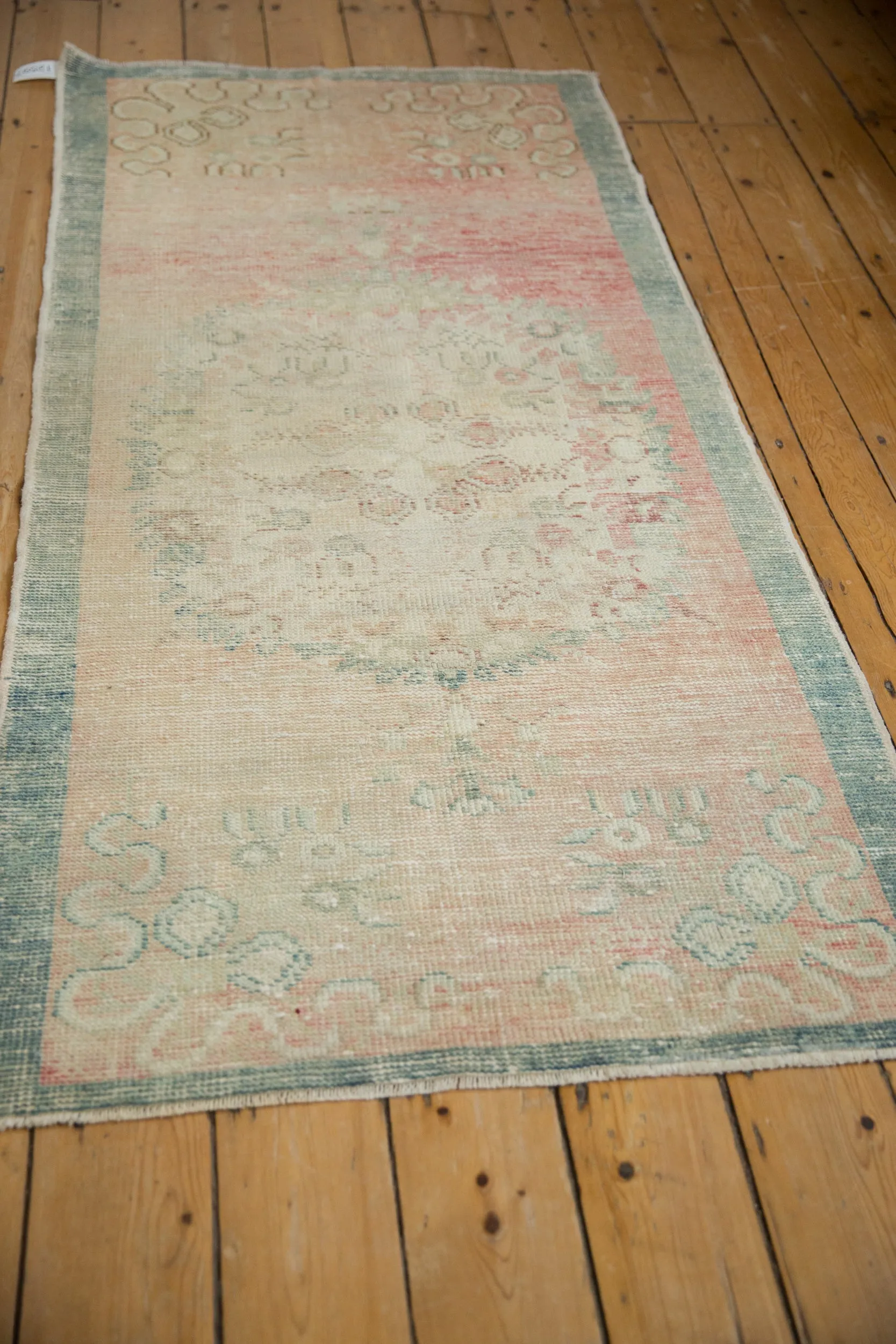 3x6 Vintage Distressed Oushak Rug Runner