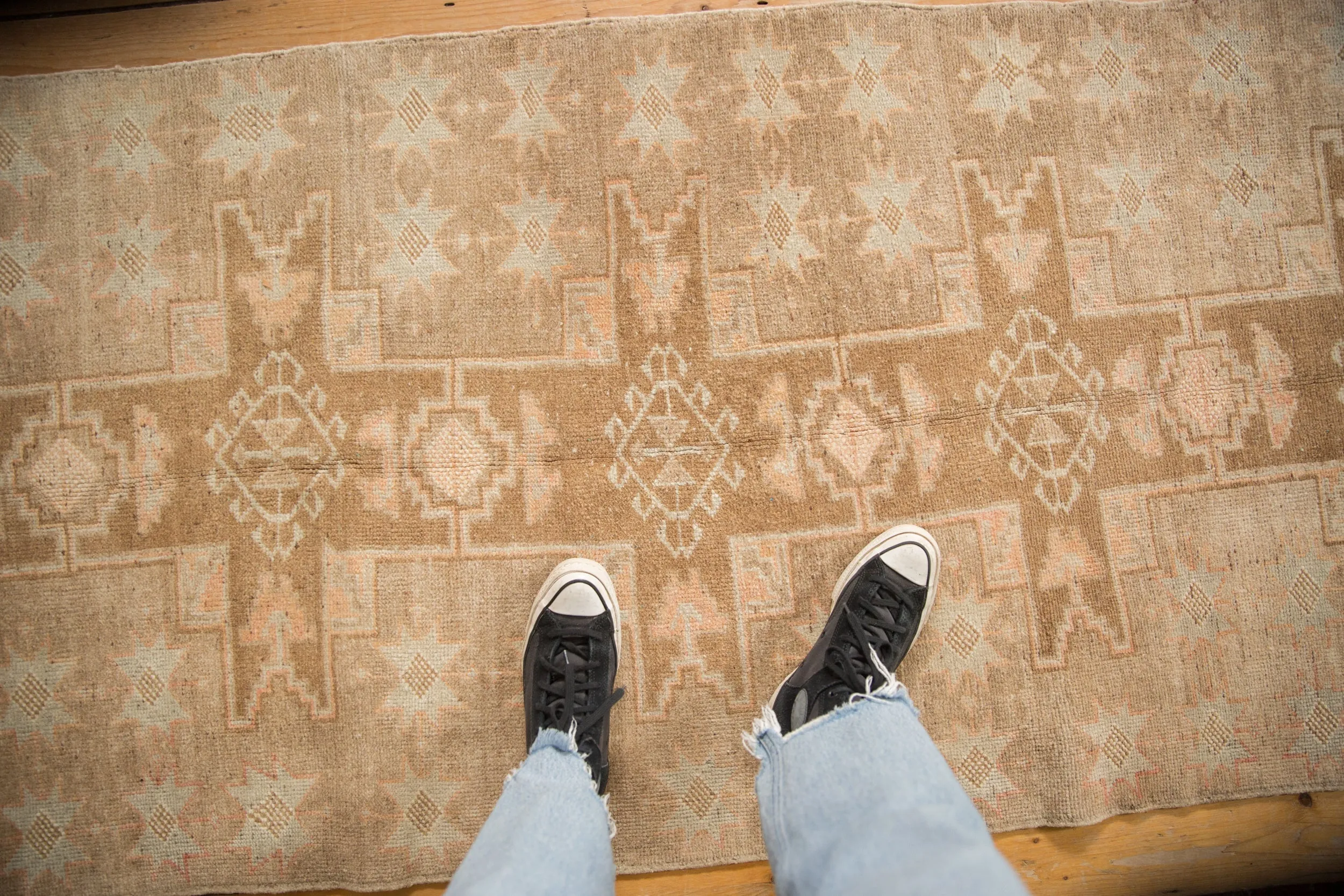 3x7 Vintage Distressed Kars Rug Runner