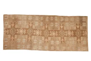 3x7 Vintage Distressed Kars Rug Runner