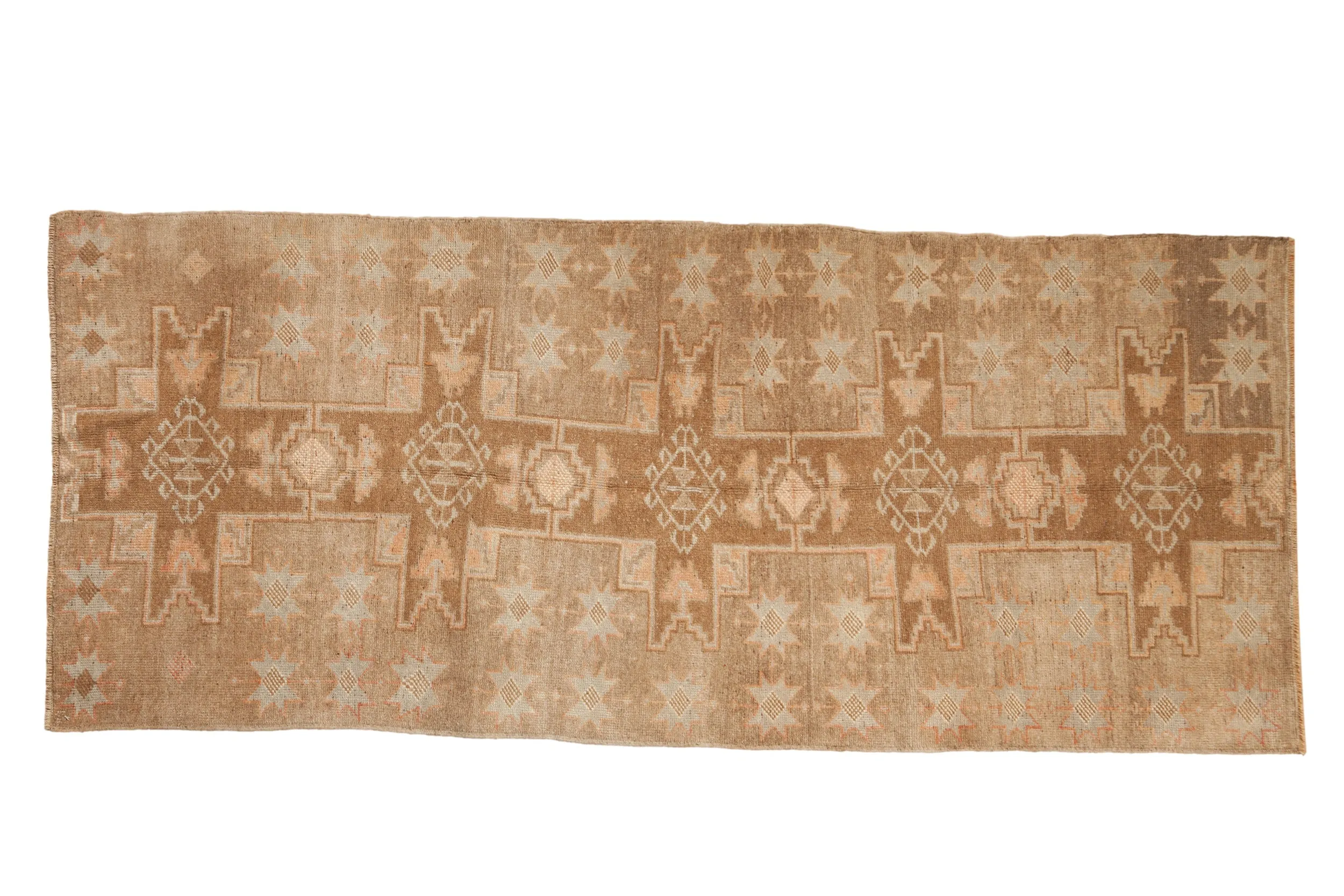 3x7 Vintage Distressed Kars Rug Runner
