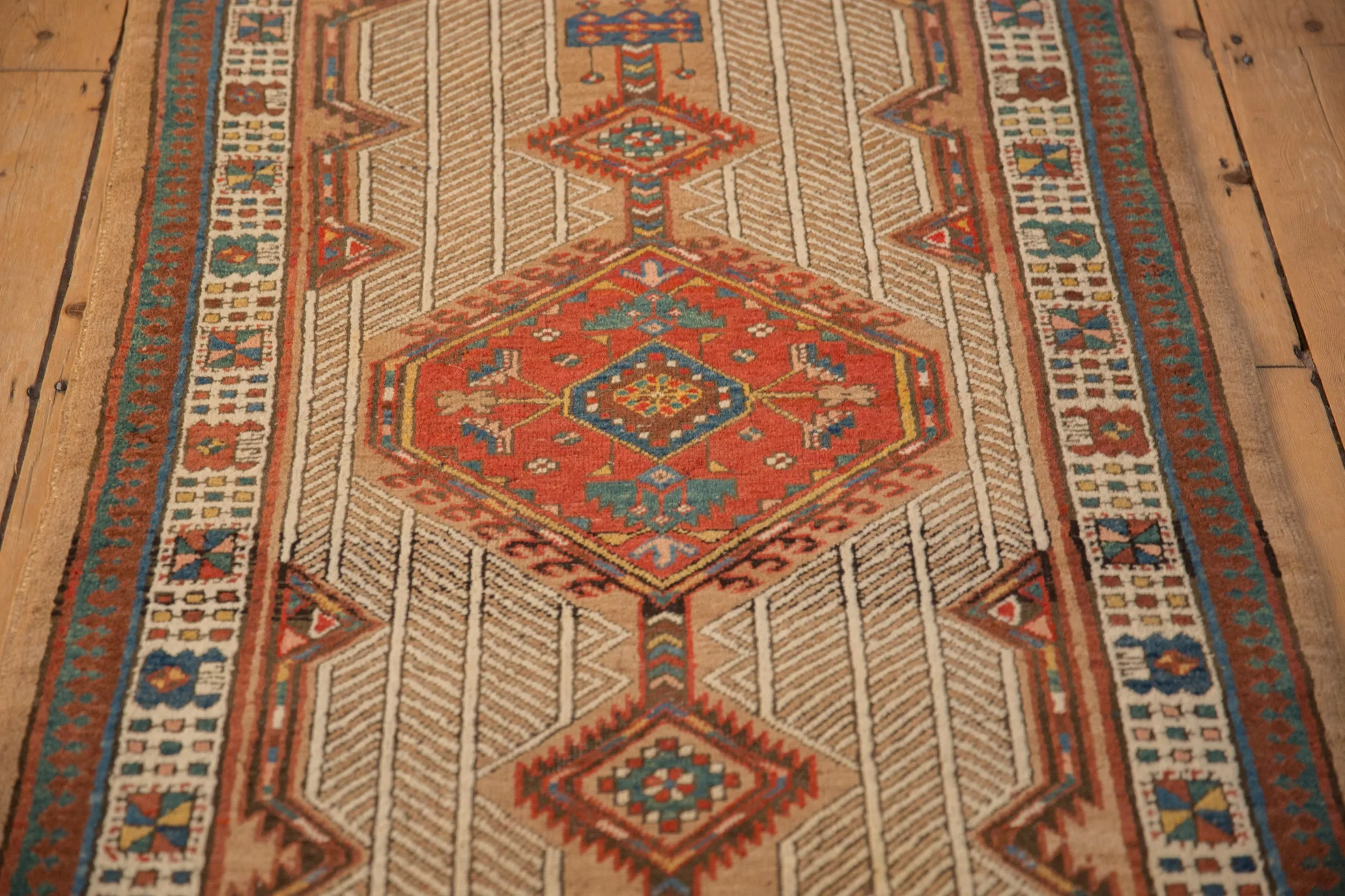 3x7.5 Vintage Serab Rug Runner