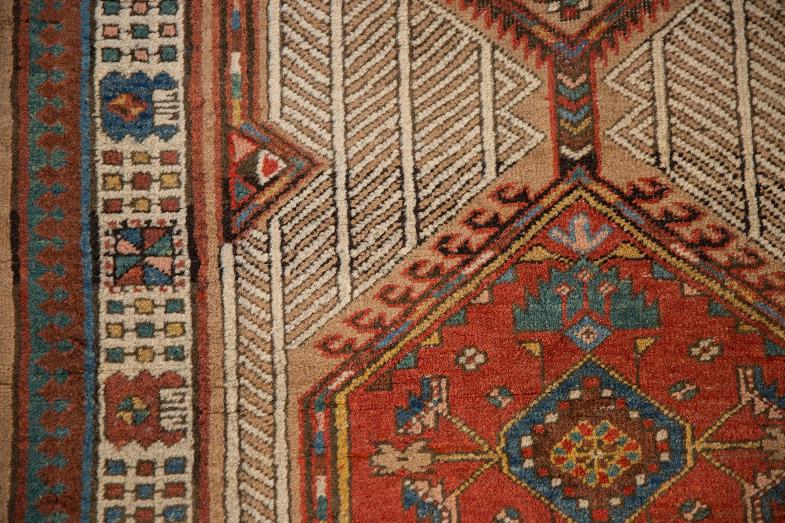 3x7.5 Vintage Serab Rug Runner