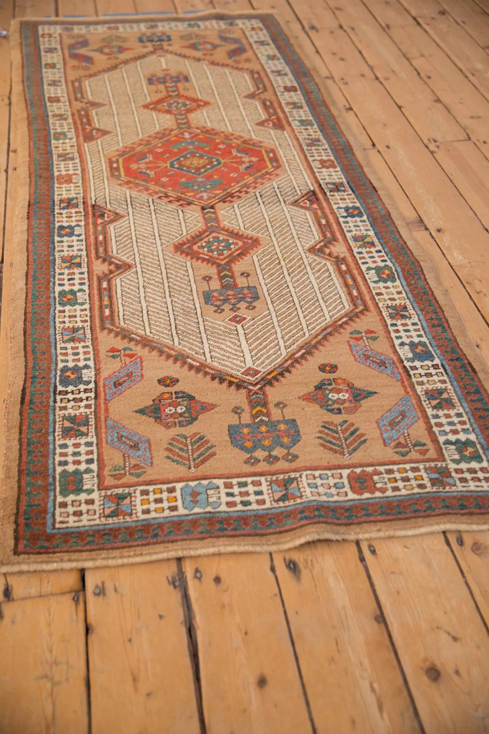 3x7.5 Vintage Serab Rug Runner