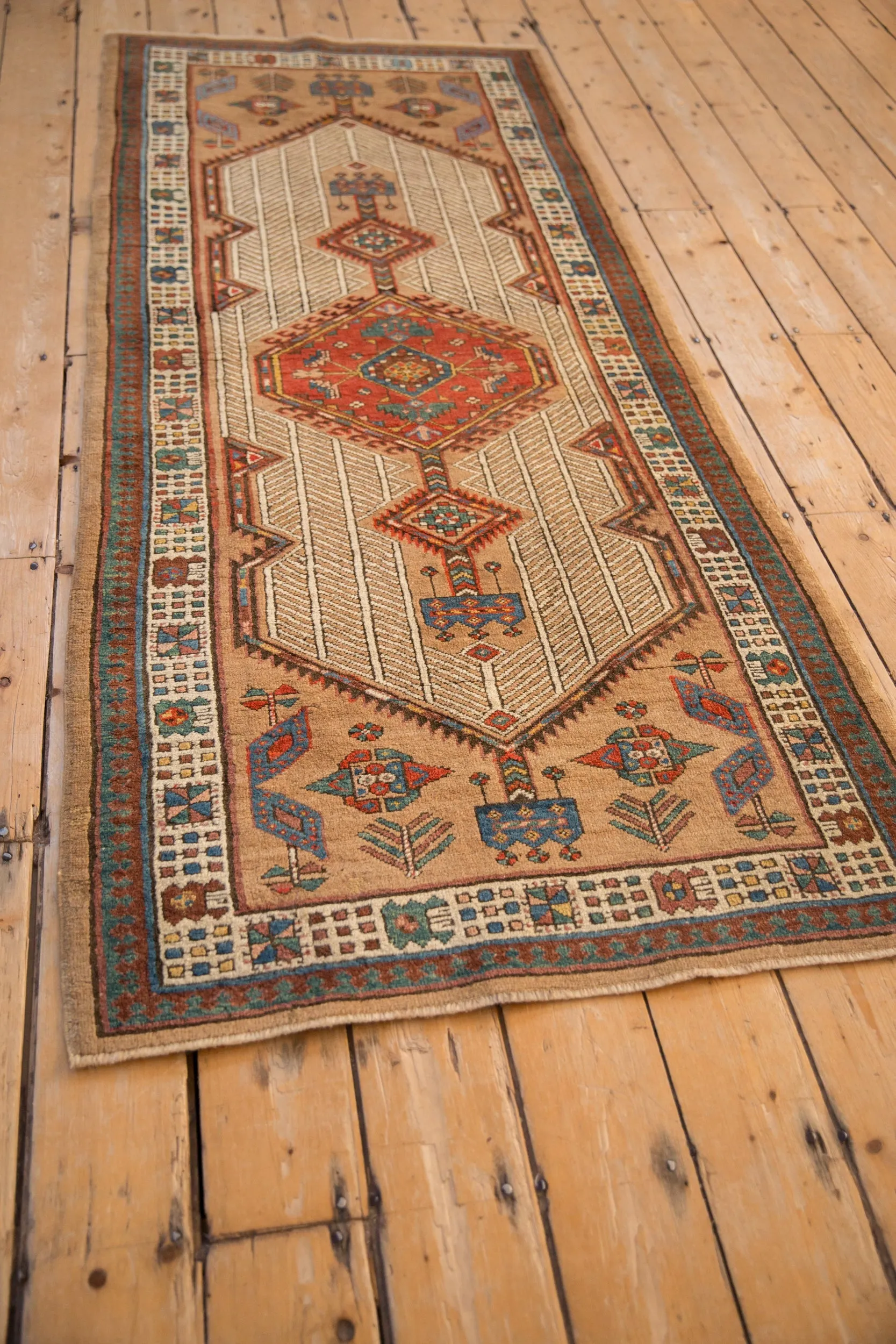 3x7.5 Vintage Serab Rug Runner