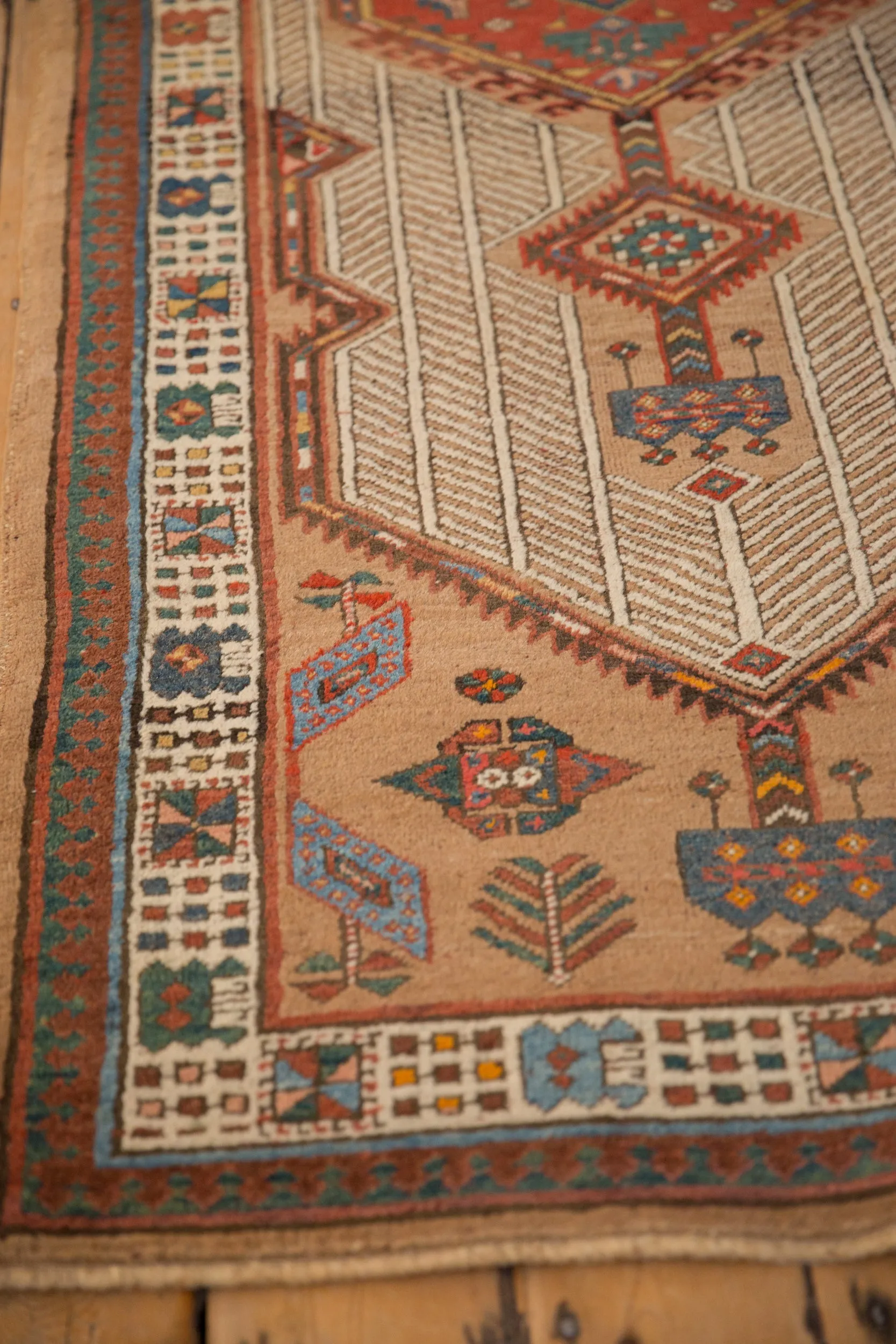 3x7.5 Vintage Serab Rug Runner