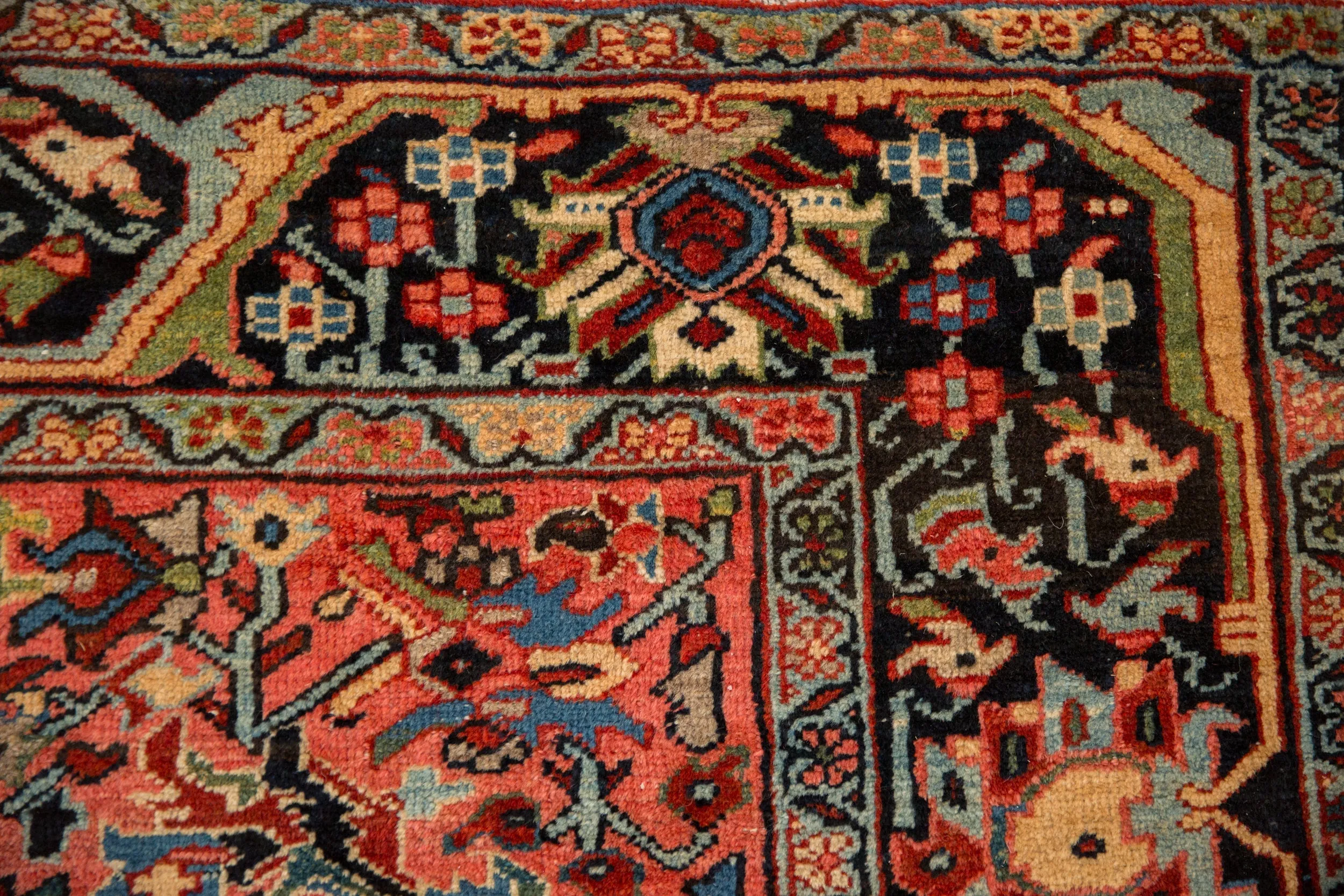 6x12 Vintage Heriz Rug Runner