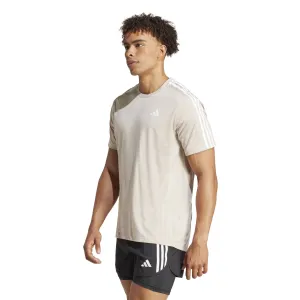 adidas Own The Run 3-Stripes Mens Tee