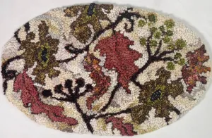 Anemone - 12" x 19.5" Rounded Oval Table Mat