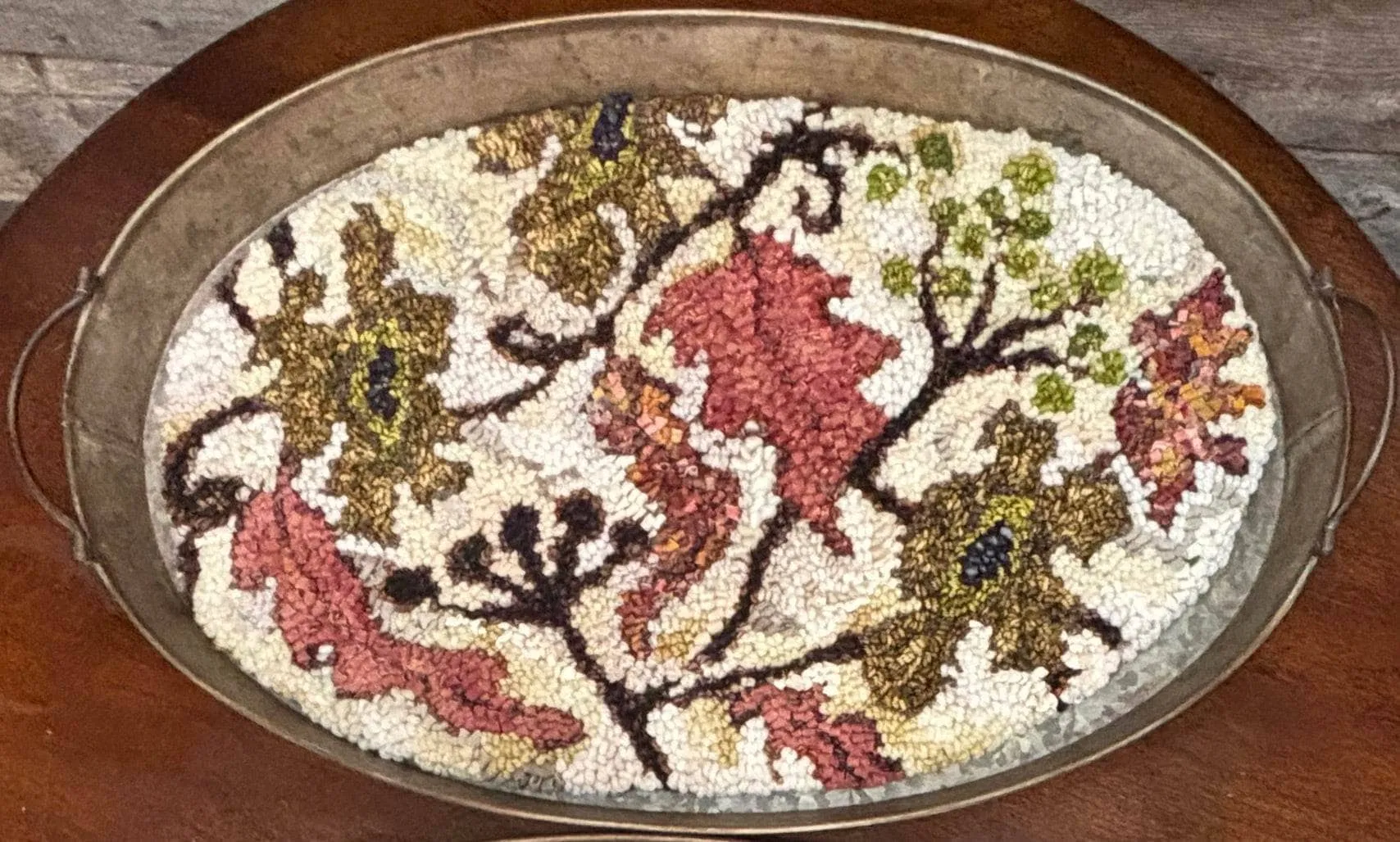 Anemone - 12" x 19.5" Rounded Oval Table Mat
