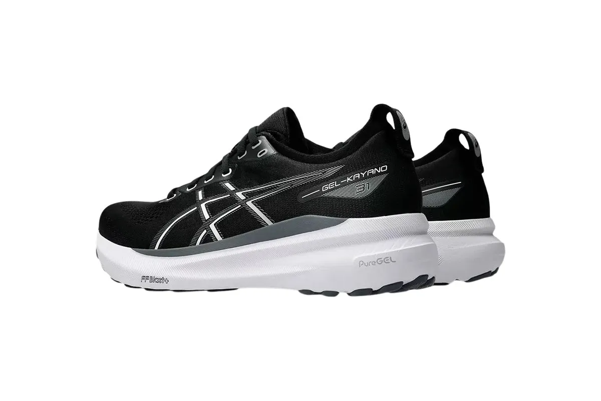 Asics Gel-Kayano 31 2E Black/White Mens