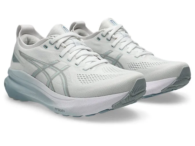 Asics Gel Kayano 31 (B Width) - White/Dolphin Grey (Womens)
