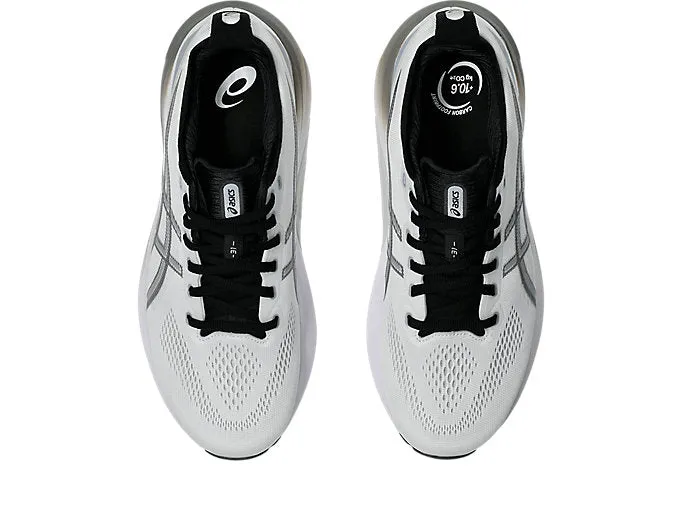 Asics Gel Kayano 31 (D Width) - White/Piedmont Grey (Mens)