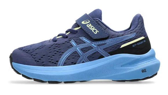 ASICS GT 1000 13 PS VELCRO - INDIGO BLUE BLUE COAST