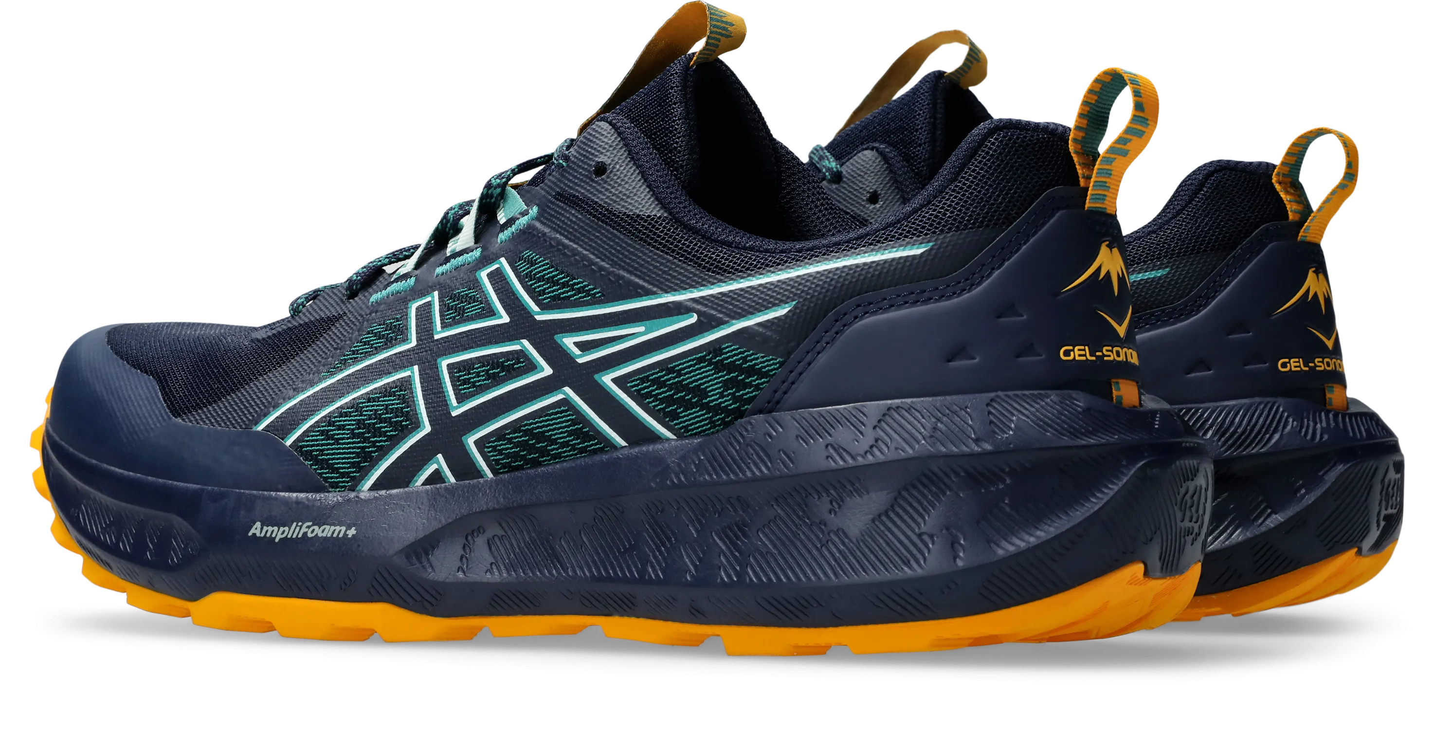 Asics Mens Gel Sonoma 8 Trail Running - Midnight/Rainy Lake