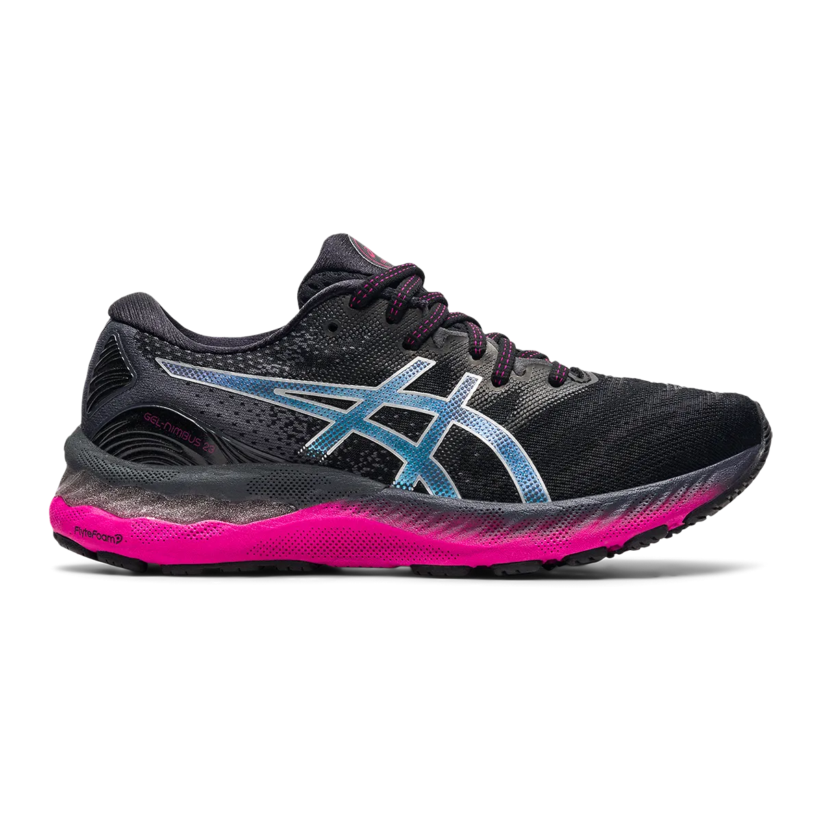 Asics Nimbus 23 - Black - Pure Silver