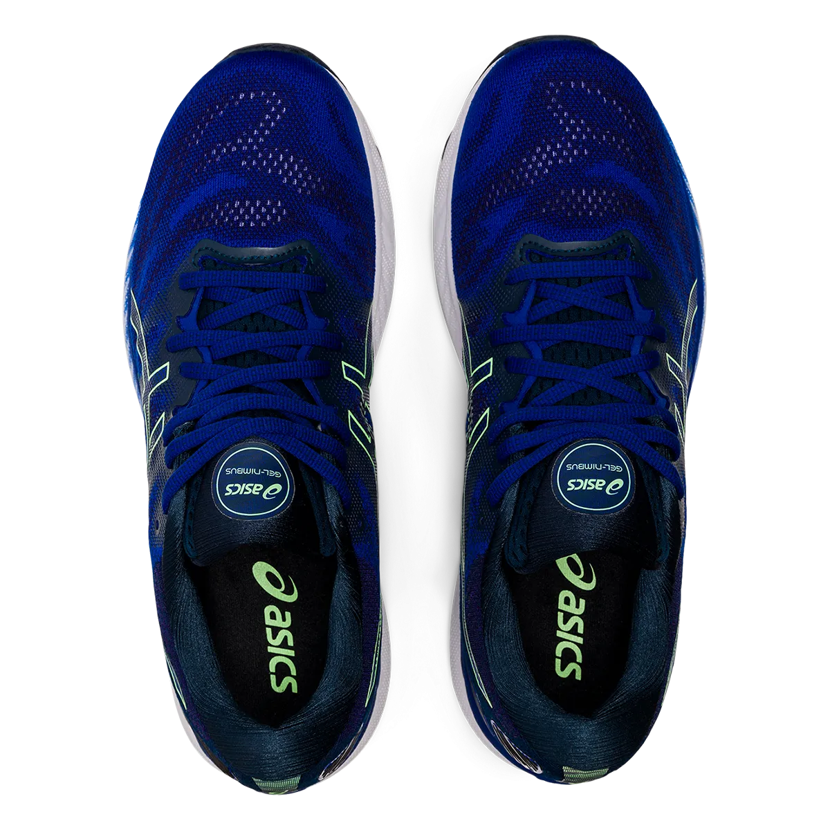 Asics Nimbus 23 - Monaco Blue - Bright Lime