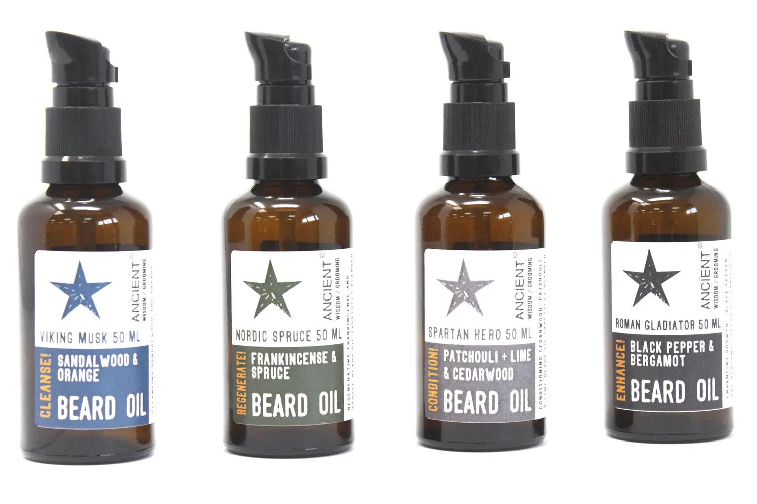 Beard Oil - Roman Gladiator - Enhance! 50ml