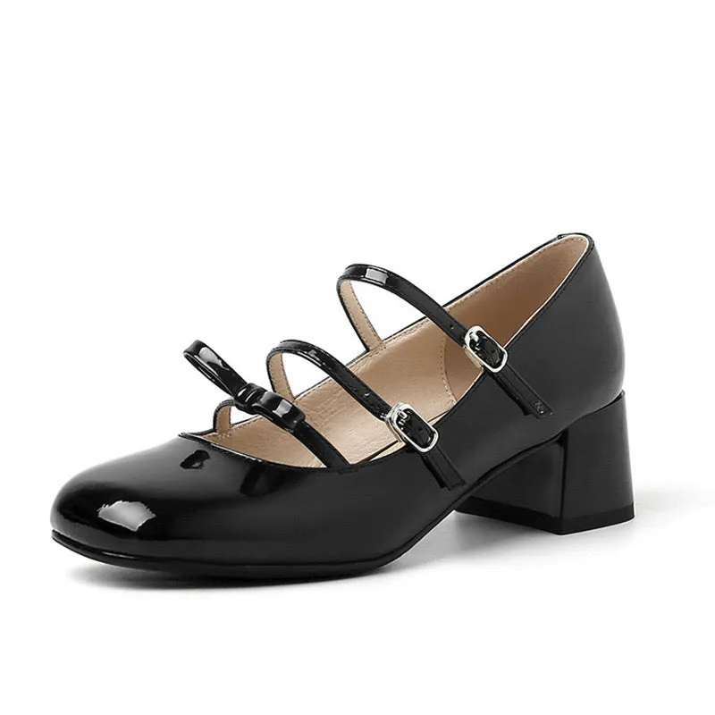 Bow Enchanté Mary Janes