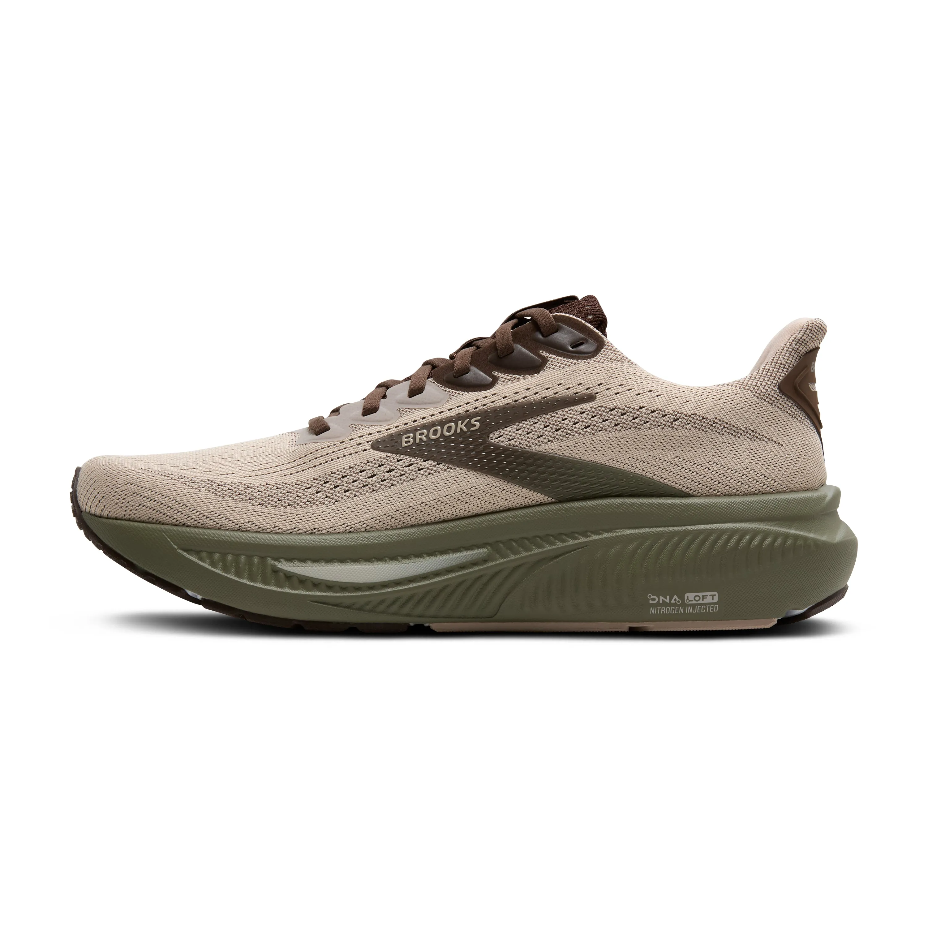 Brooks | Ghost 17 | Men's | Chateau Gray/Brown/Olive