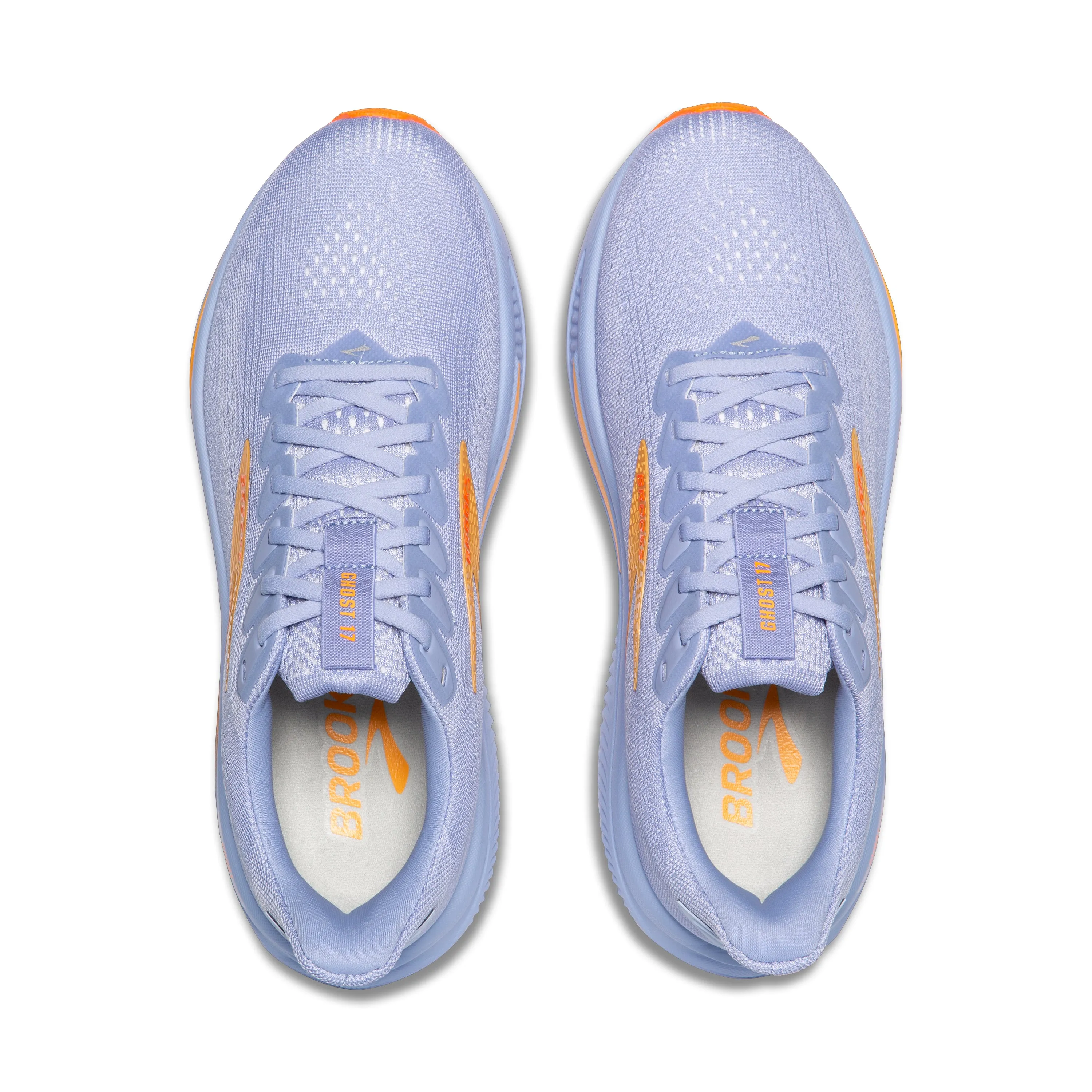 Brooks | Ghost 17 | Women's | Blue Heron/White/Orange