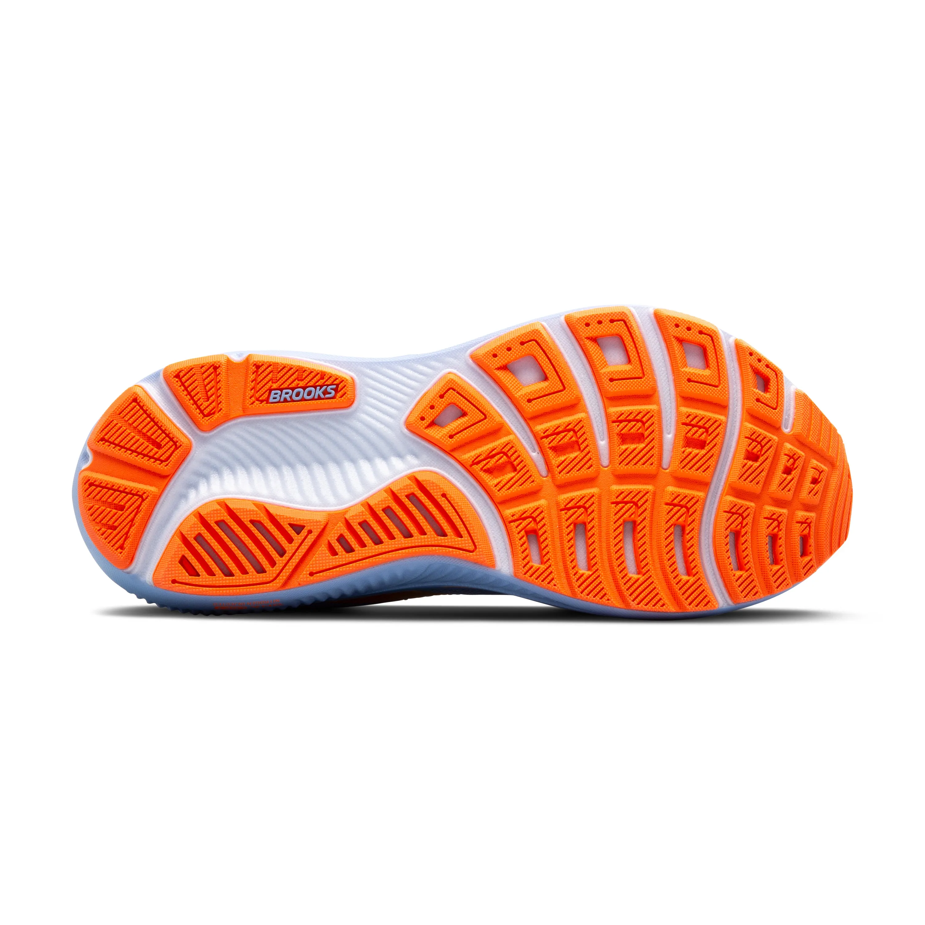Brooks | Ghost 17 | Women's | Blue Heron/White/Orange