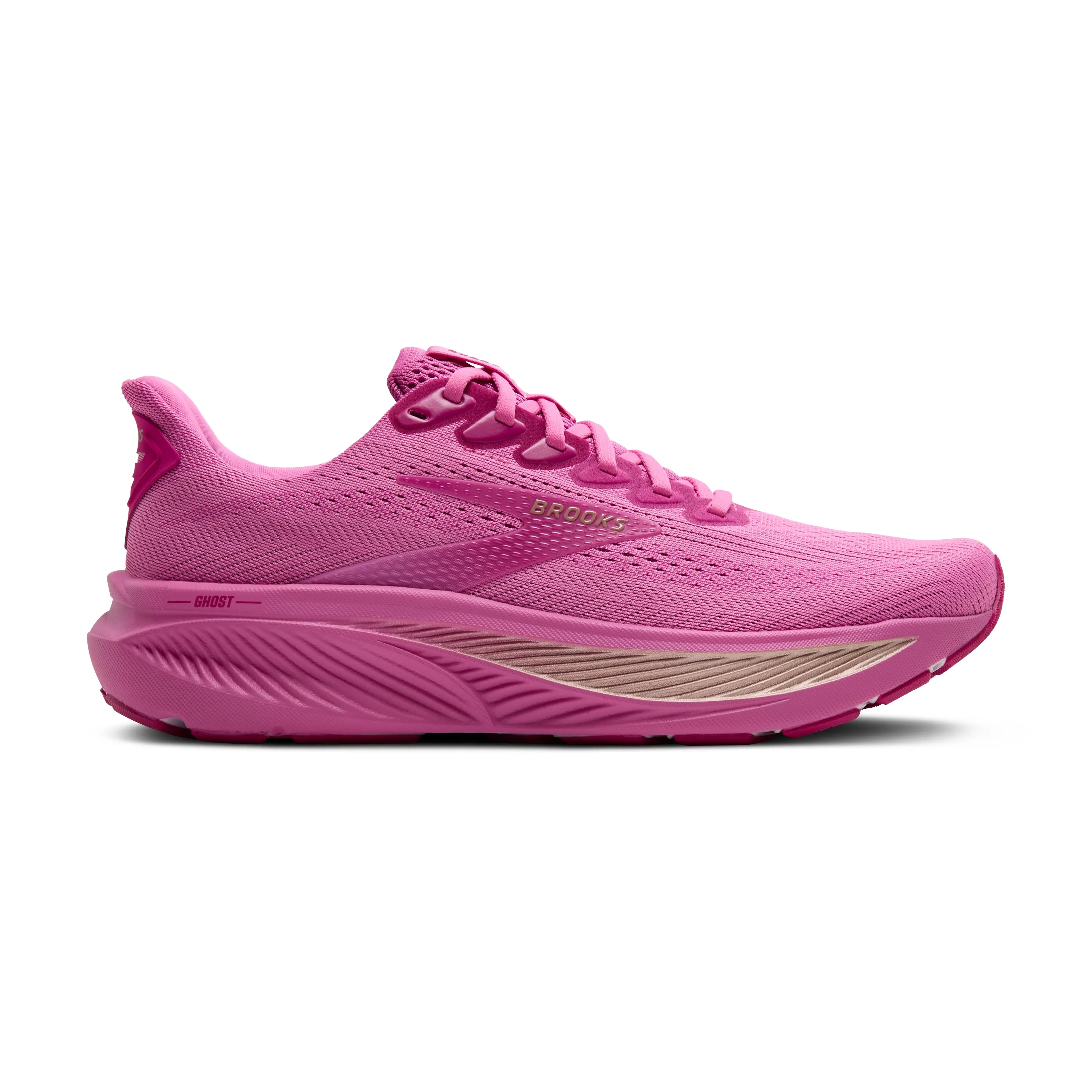 Brooks | Ghost 17 | Women's | Pink/Fuchia/Gold