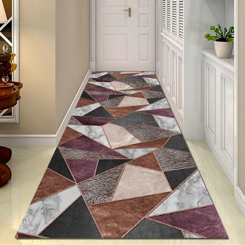 CarpetnRug Luxury Corridor Runner Long Carpets for Hallway Aisle Passageway Living Room Decoration Home Long Rug Entryway Entrance Door Mat