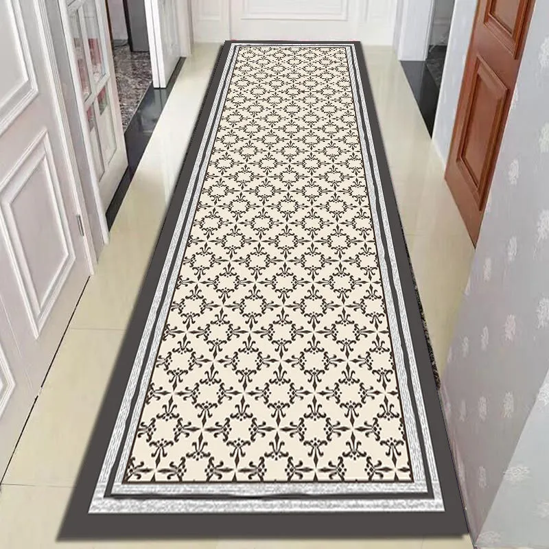 CarpetnRug Luxury Corridor Runner Long Carpets for Hallway Aisle Passageway Living Room Decoration Home Long Rug Entryway Entrance Door Mat