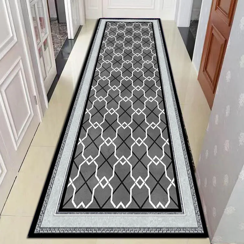 CarpetnRug Luxury Corridor Runner Long Carpets for Hallway Aisle Passageway Living Room Decoration Home Long Rug Entryway Entrance Door Mat
