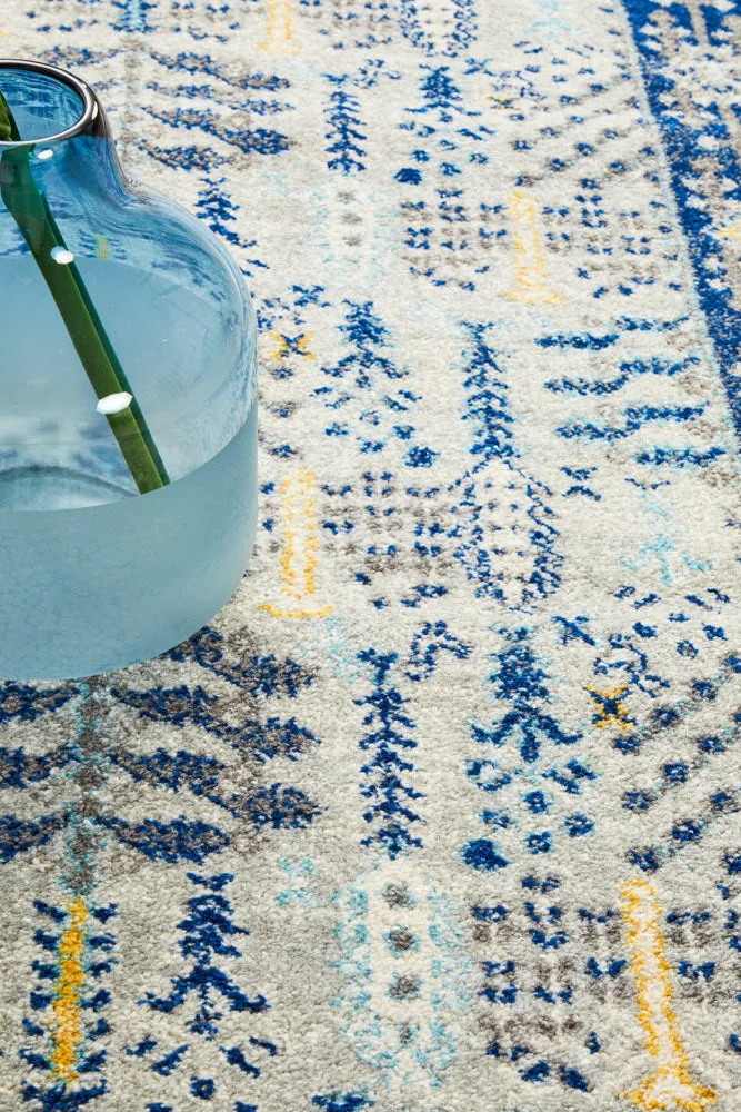 Century 988 Blue Runner Rug