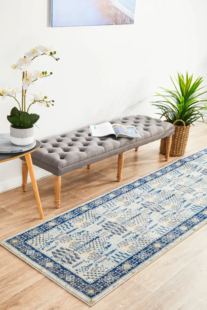 Century 988 Blue Runner Rug
