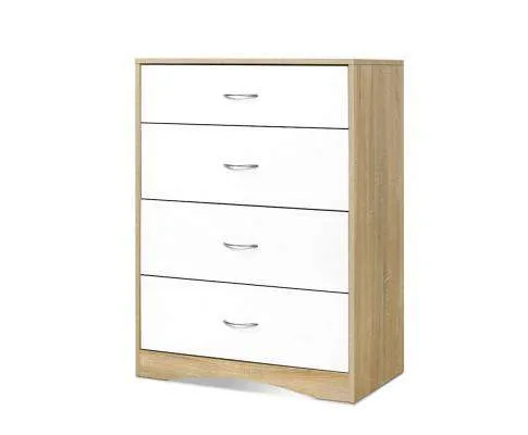 Chest of Drawers - White Wood