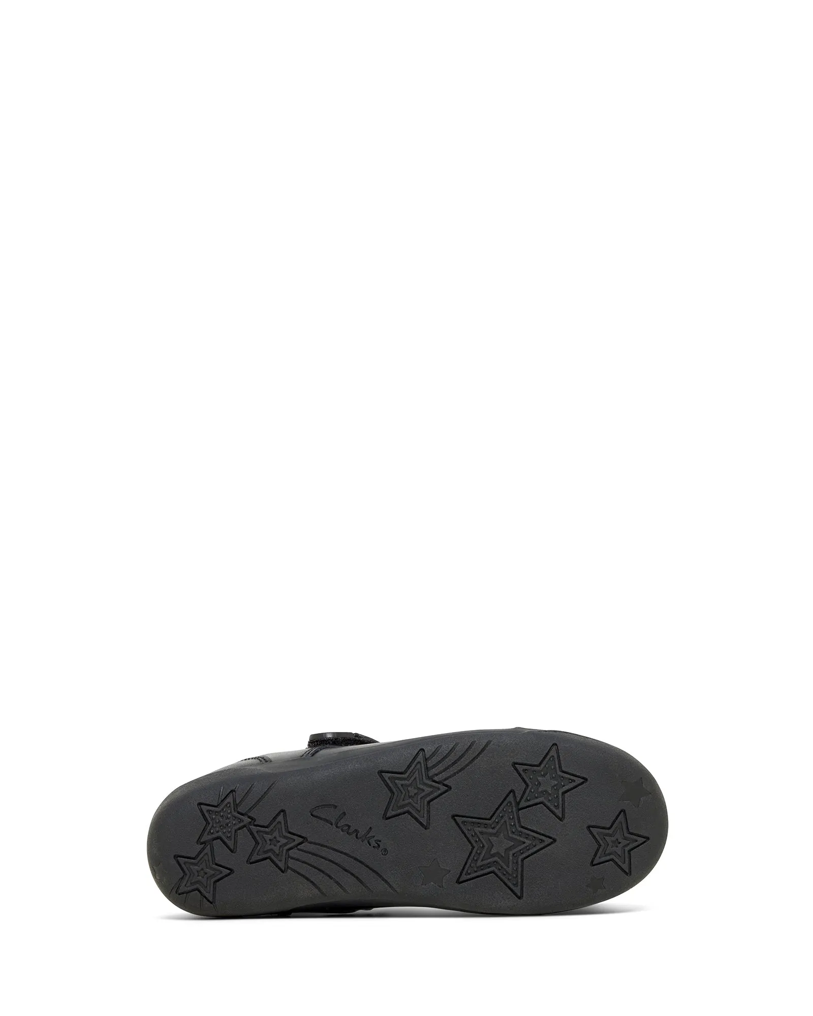 CLARKS BIANCA E FIT/WIDTH - BLACK