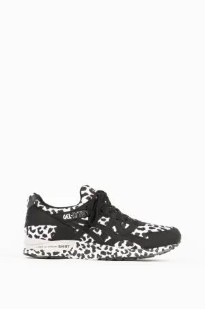 COMME DES GARCONS SHIRT X ASICS GEL LYTE V LEOPARD BLACK
