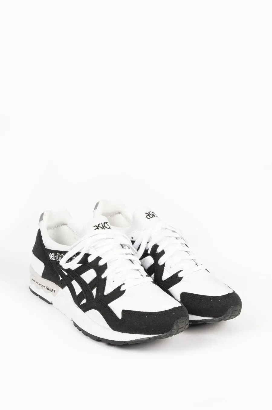 COMME DES GARCONS SHIRT X ASICS GEL LYTE V WHITE BLACK