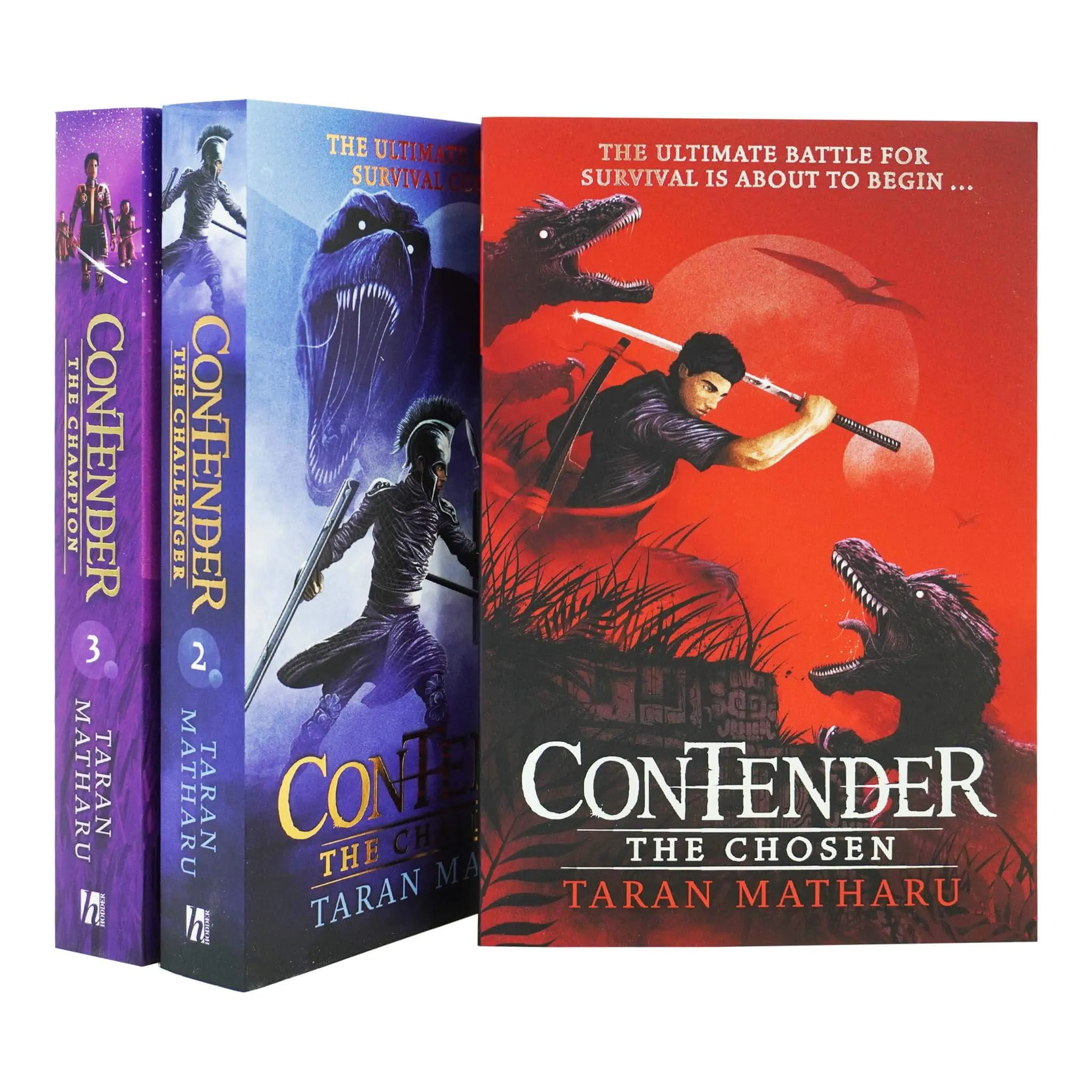 Contender Series 3 Books Collection Set by Taran Matharu (The Chosen, The Challenger & The Champion)