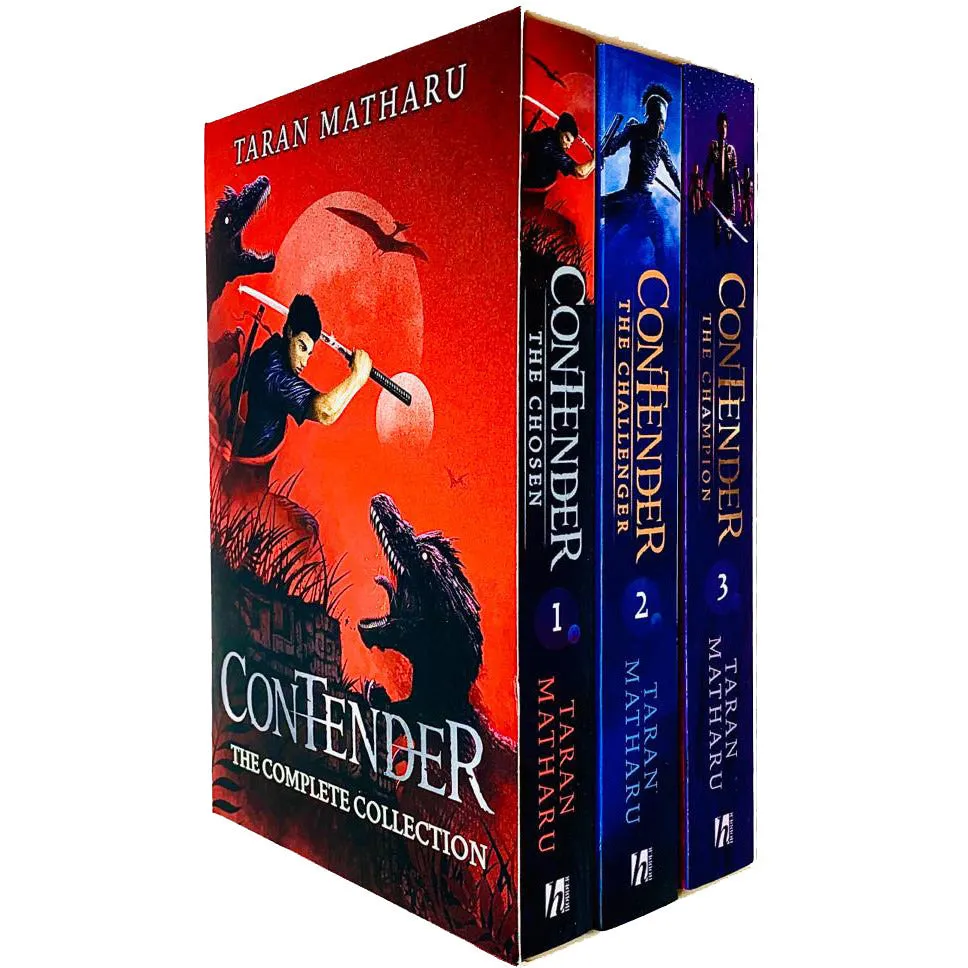 Contender The Complete Collection Series Books  1 -3 Box Set by Taran Matharu