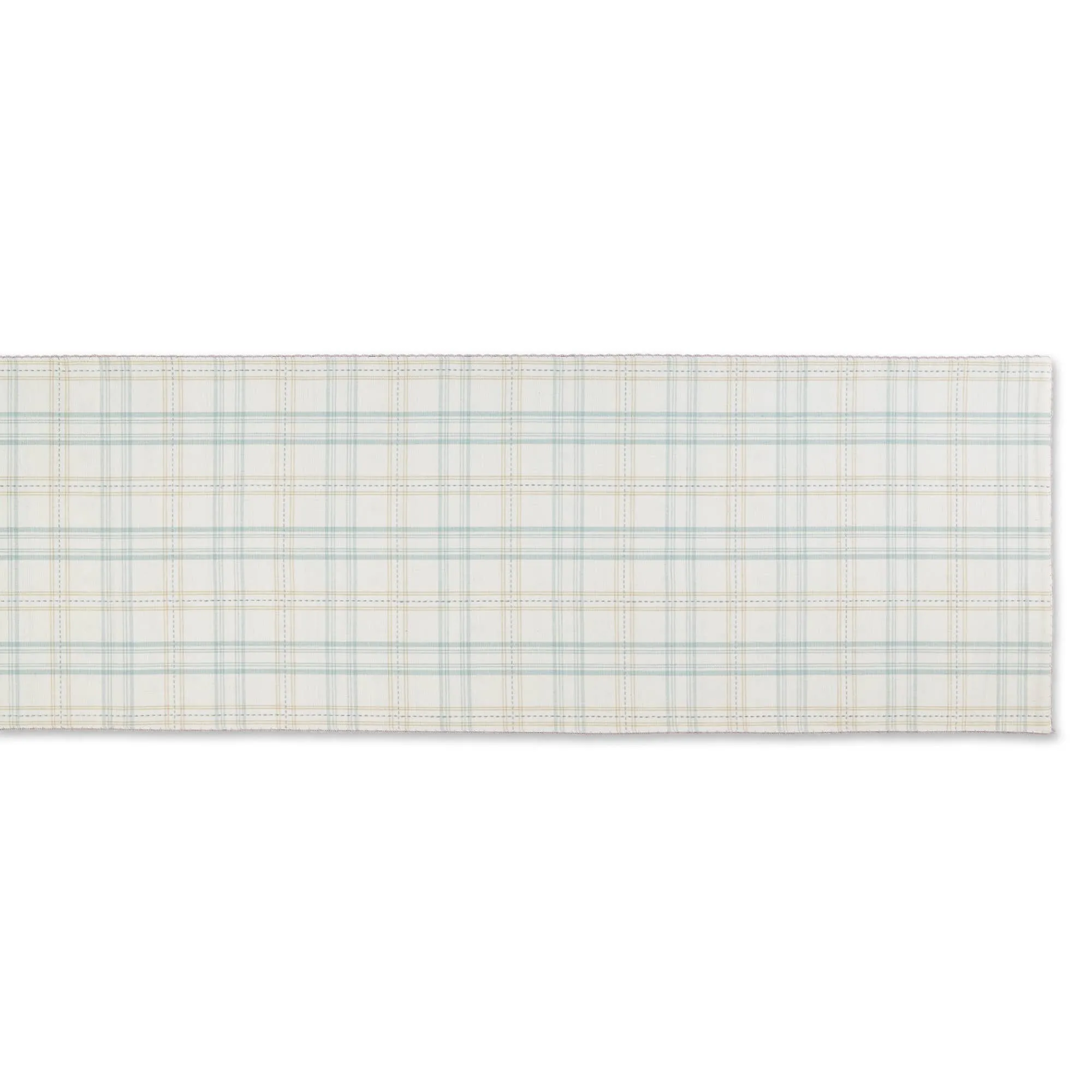 Cottontail Garden Plaid Table Runner