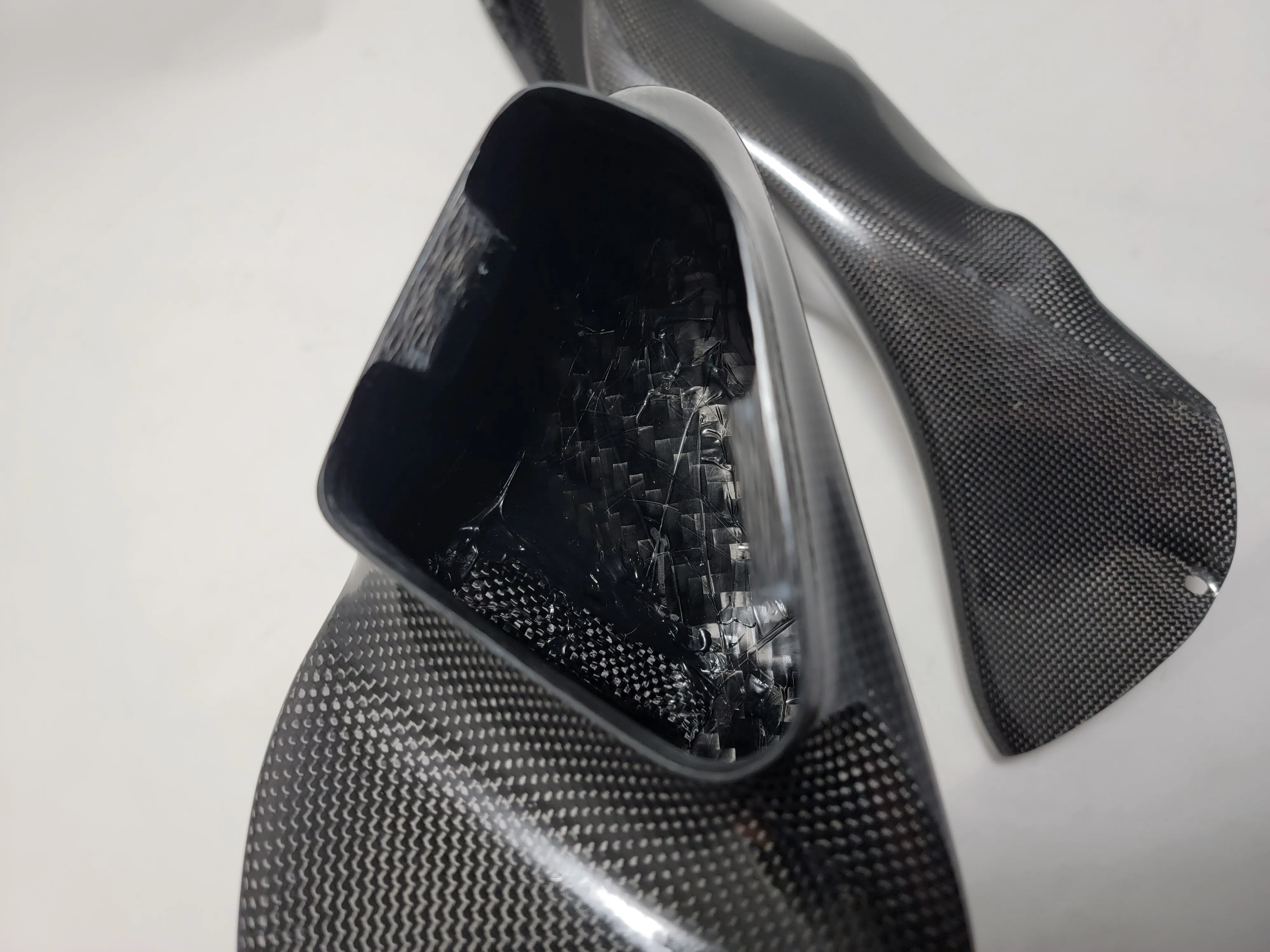 Ducati Carbon Fiber Air Runner Tubes Strada 748-998
