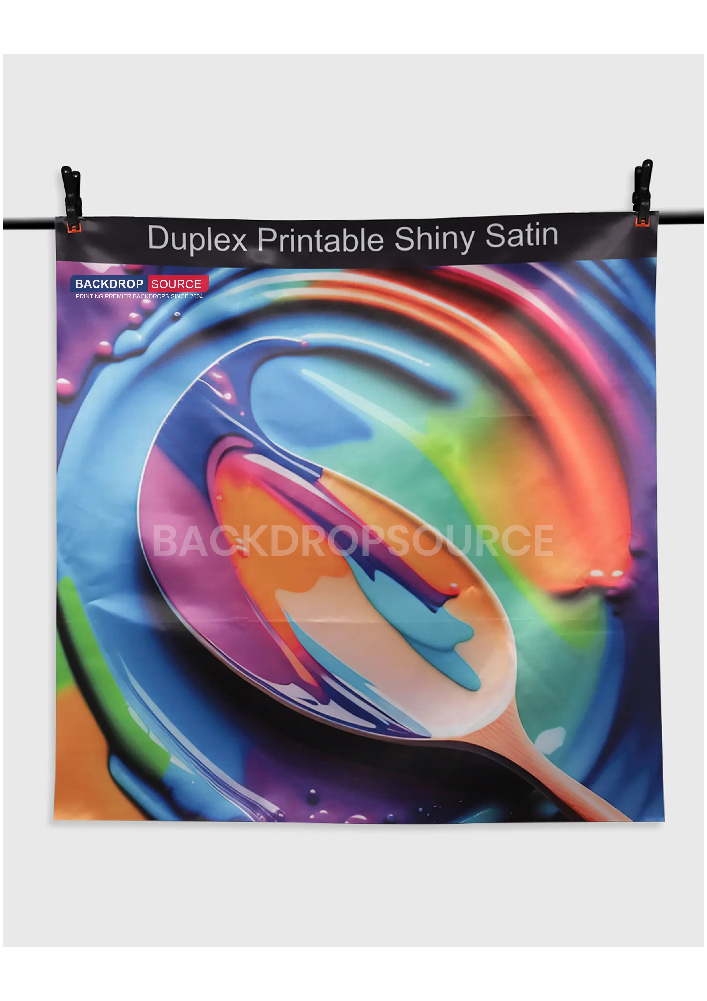 Duplex Shiny Satin Polyester
