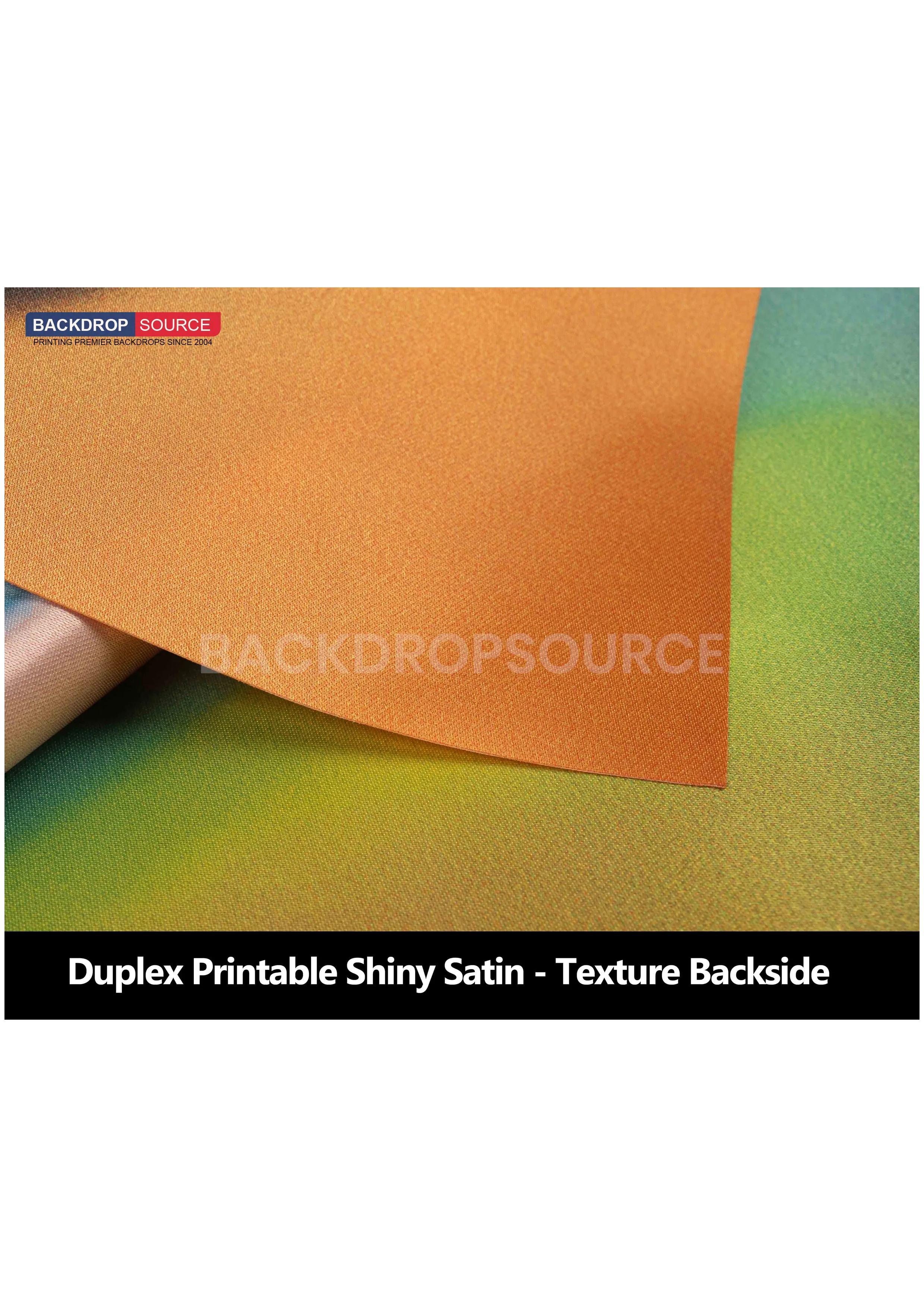 Duplex Shiny Satin Polyester