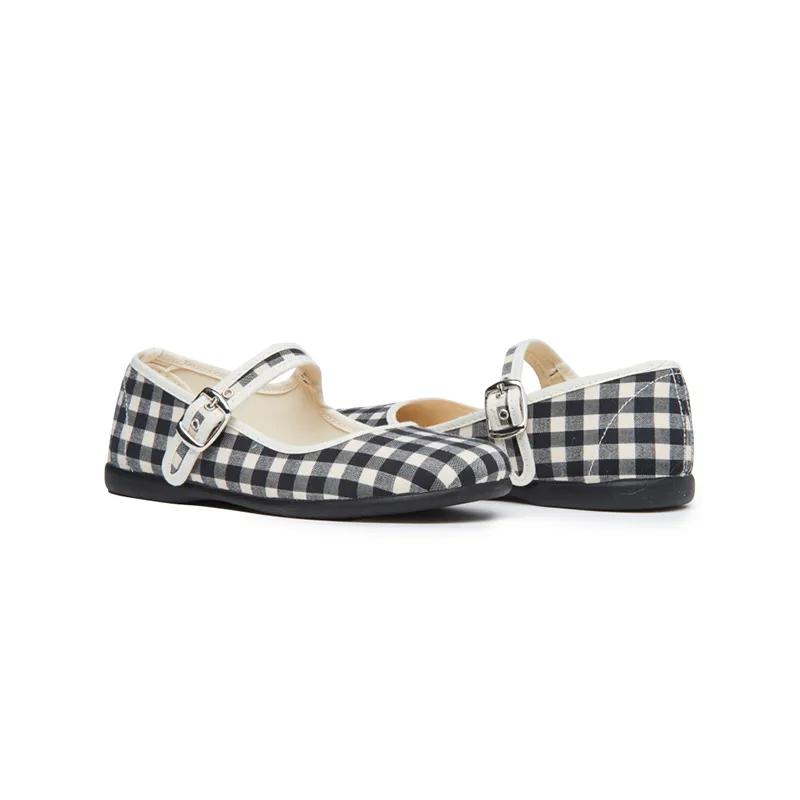 Eleanor Black Gingham