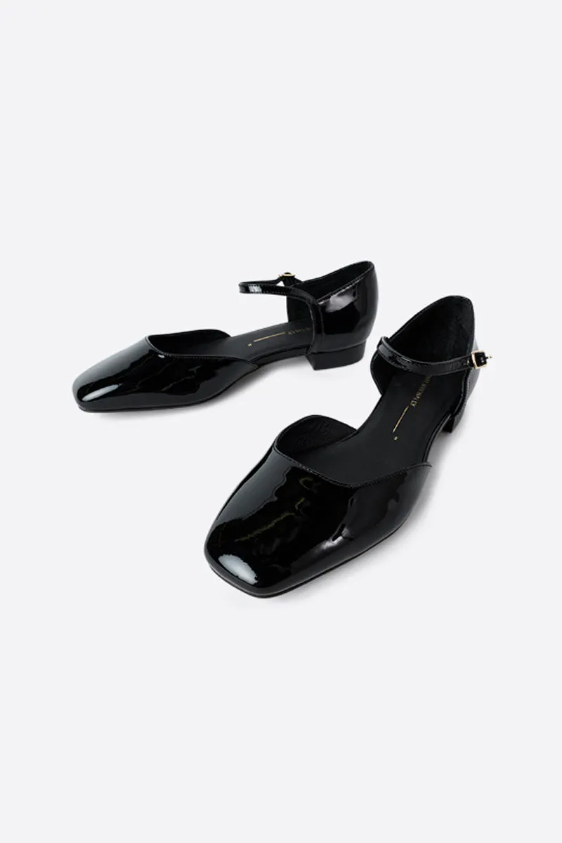 ELIZABETH BLACK SOLE MARY JANE